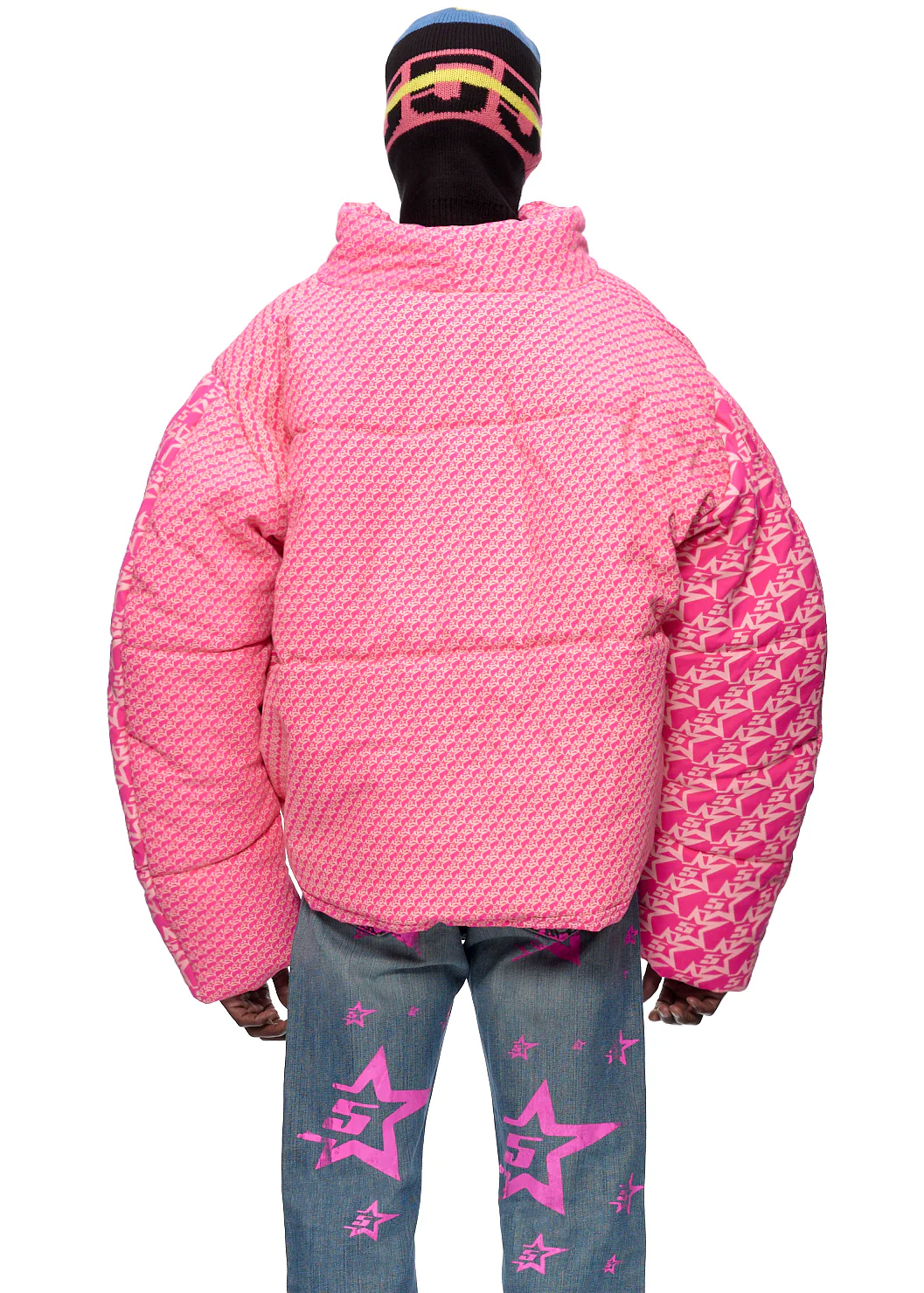 5STAR P*NK PUFFER JACKET - Image 4