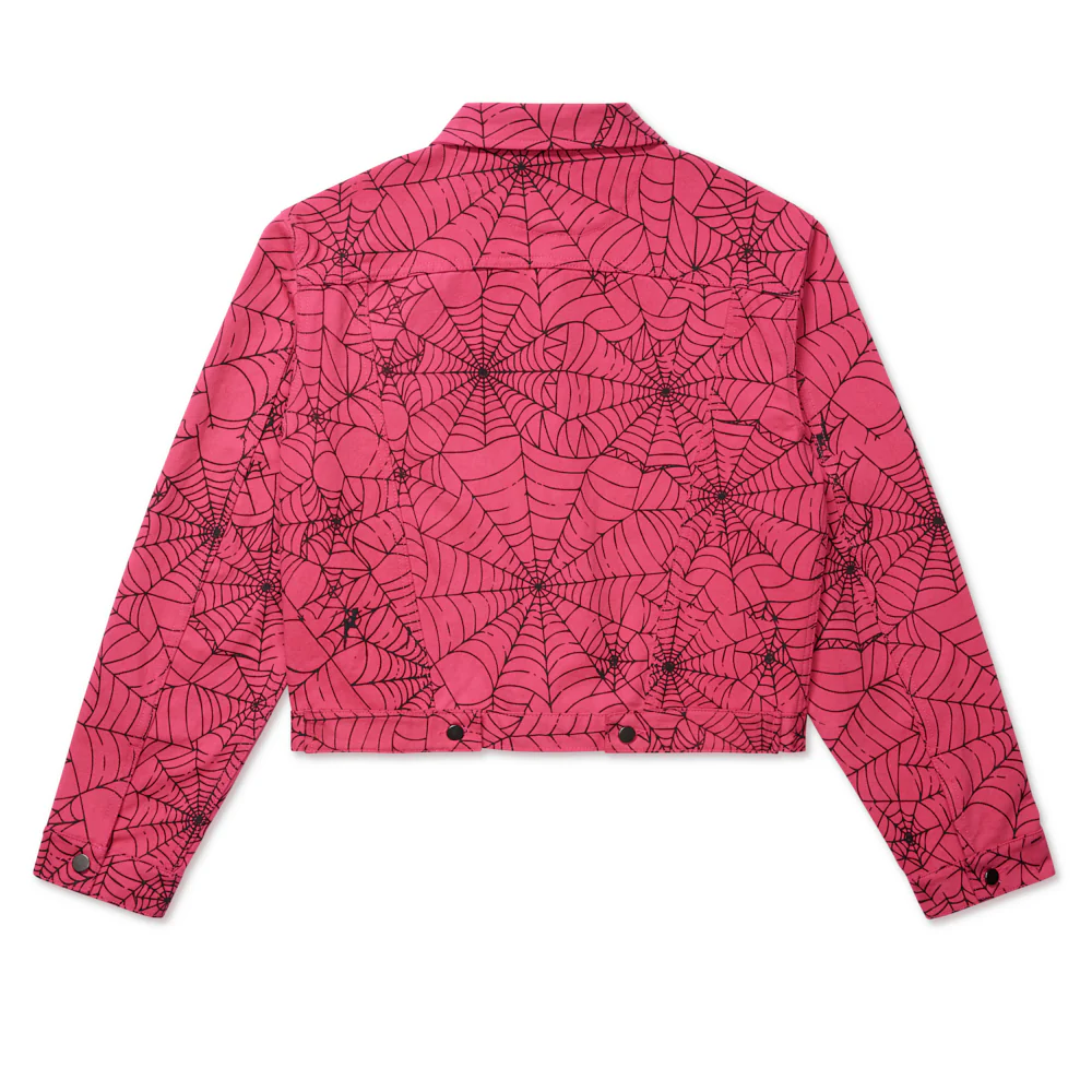PINK AOP TRUCKER JACKET - Image 2