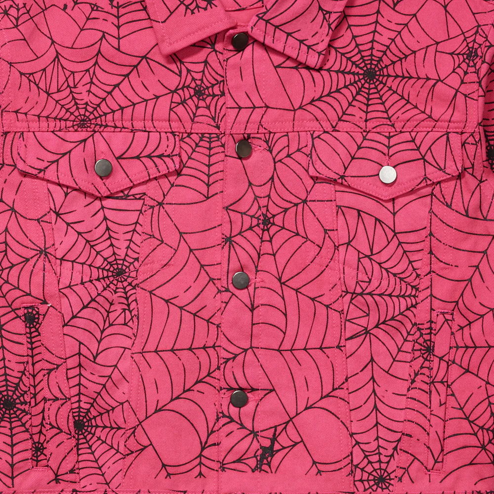 PINK AOP TRUCKER JACKET - Image 3
