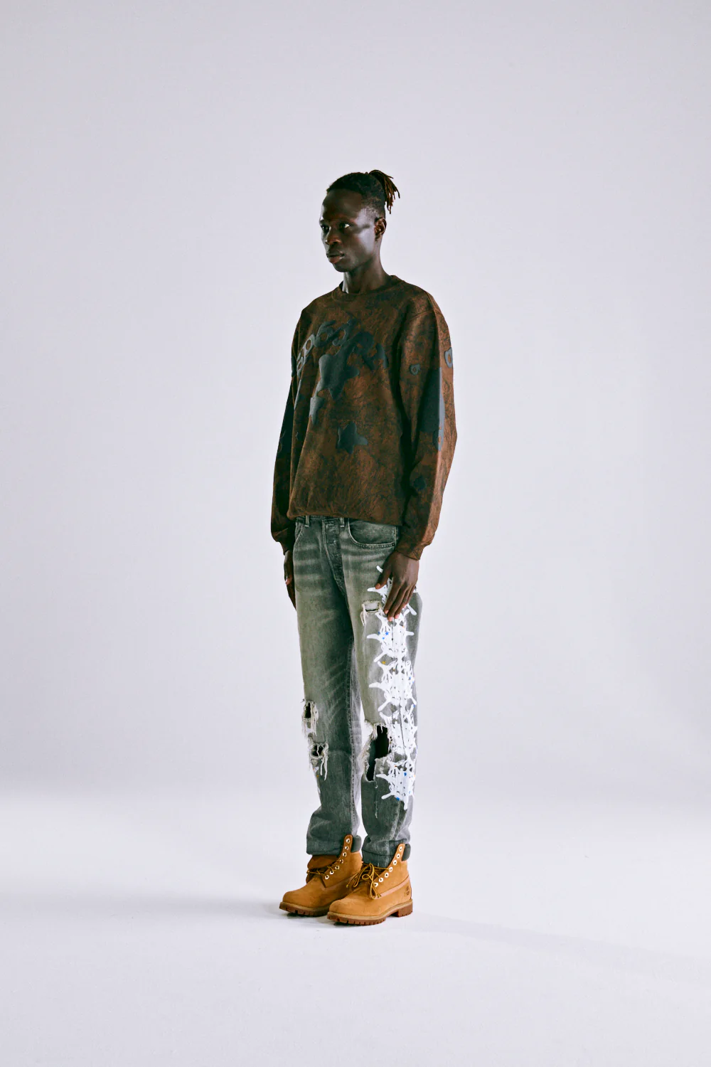 BELUGA REAL TREE CAMO CREWNECK SWEATSHIRT - Image 5