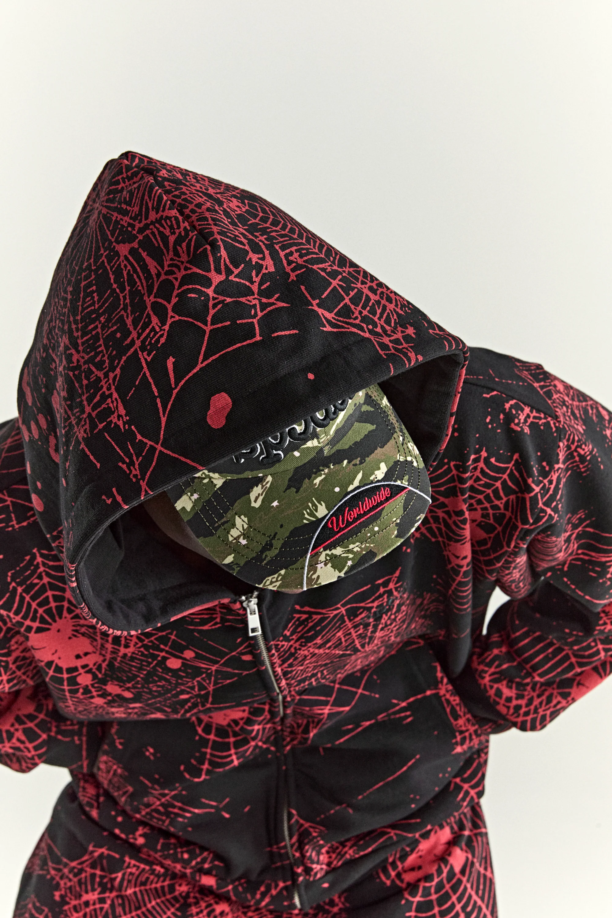 AOP WEB V2 ZIP UP HOODIE - Image 16