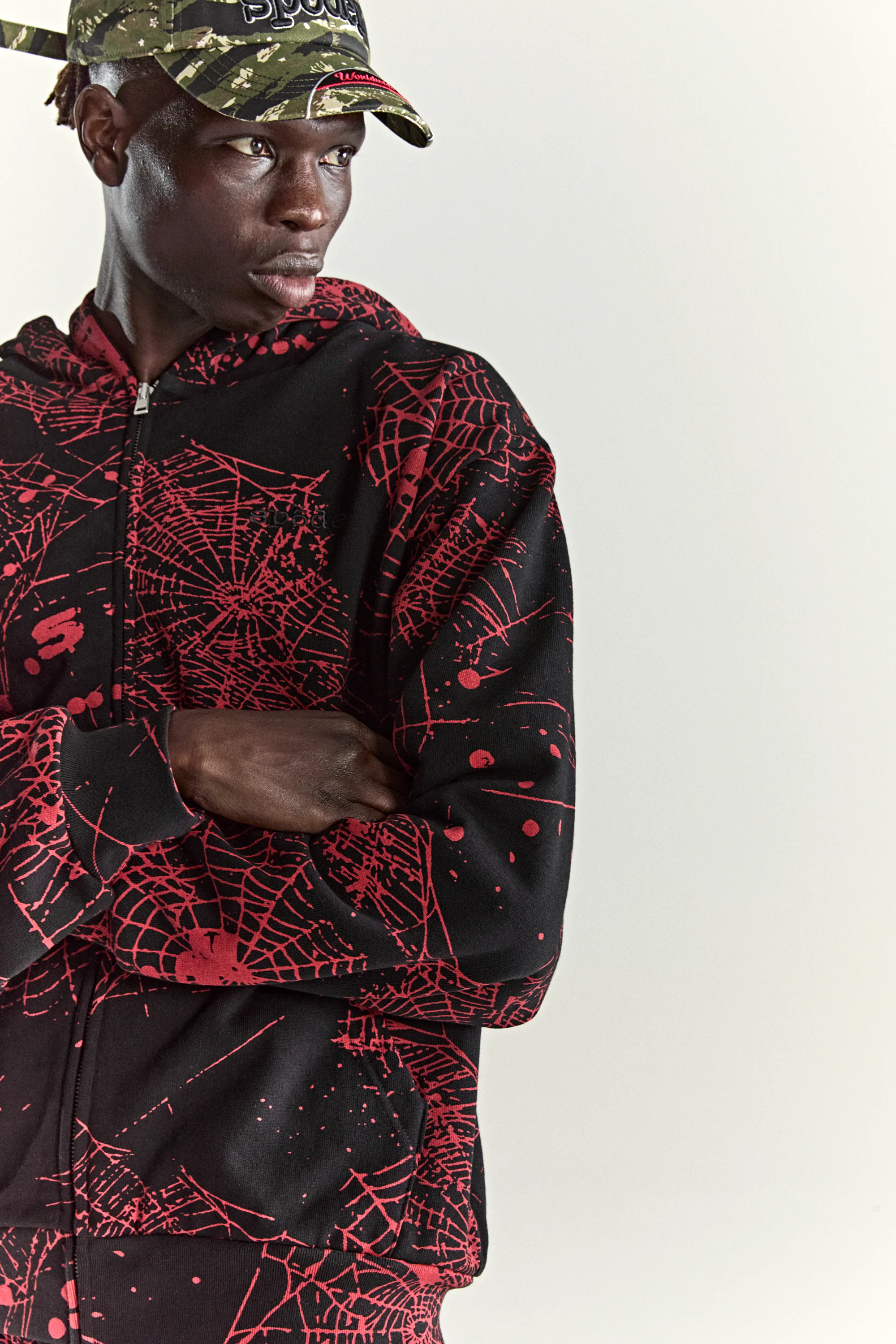 AOP WEB V2 ZIP UP HOODIE - Image 17