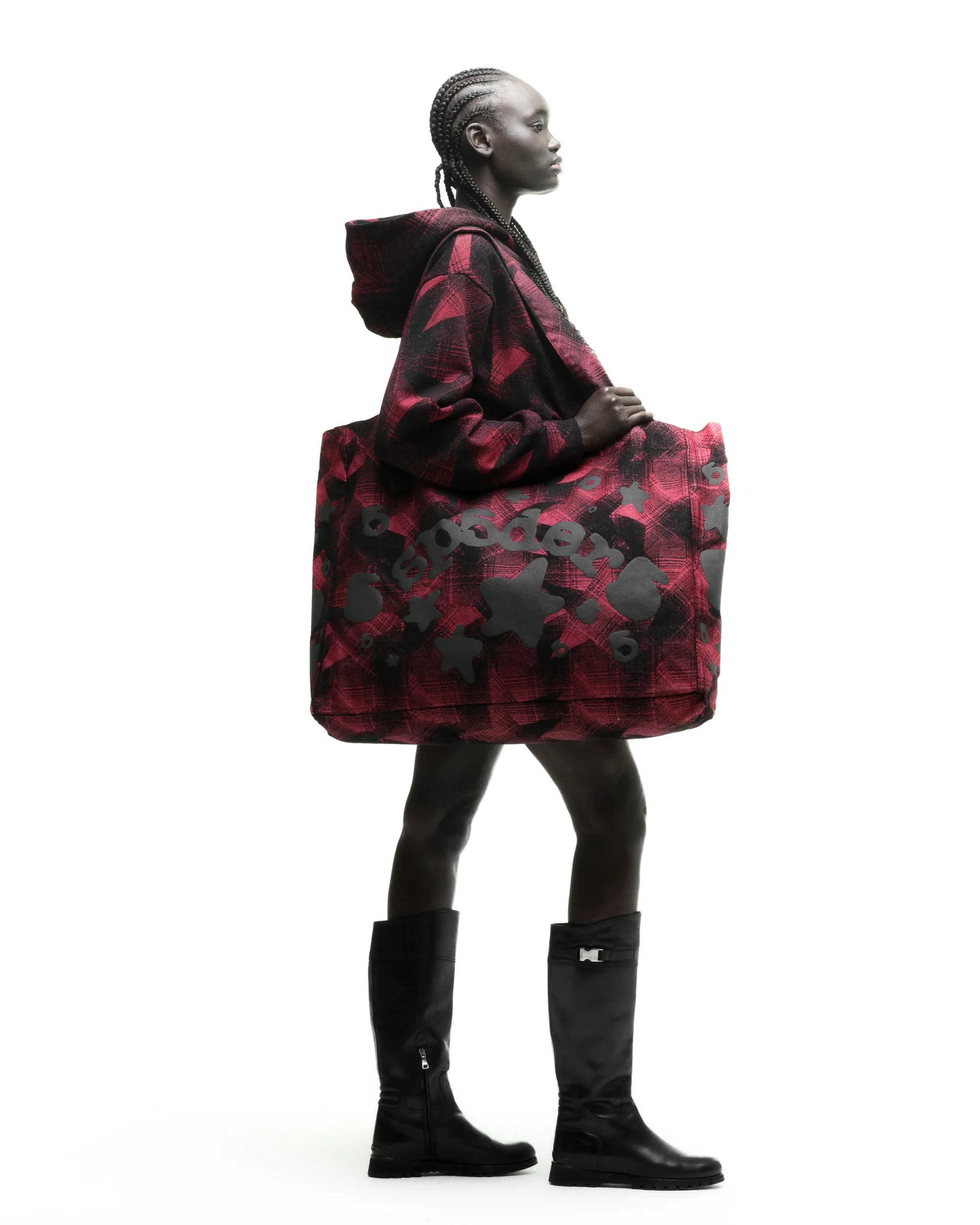BELUGA PLAID TOTE - Image 11