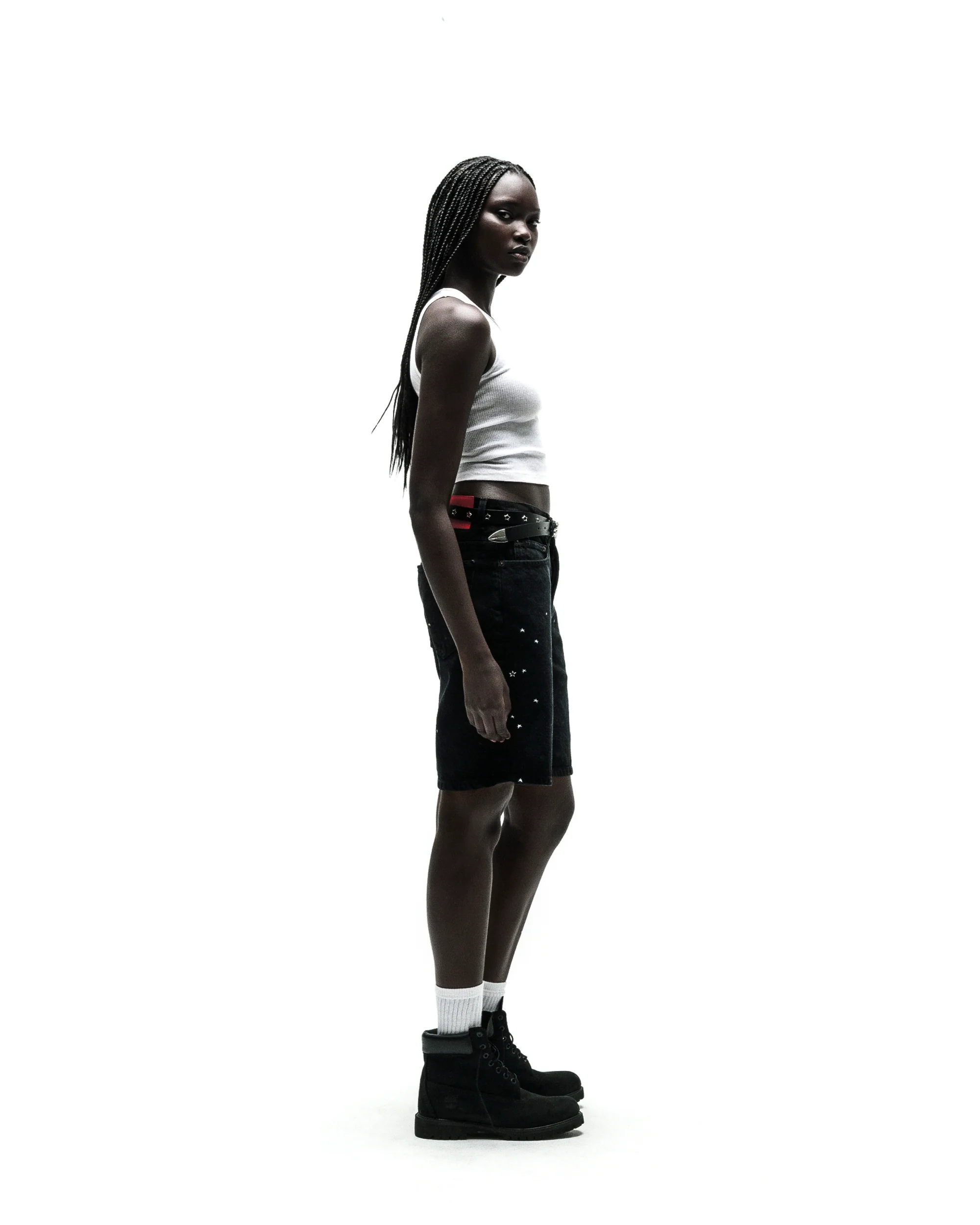 HEAVY WEB DENIM SHORT - Image 8