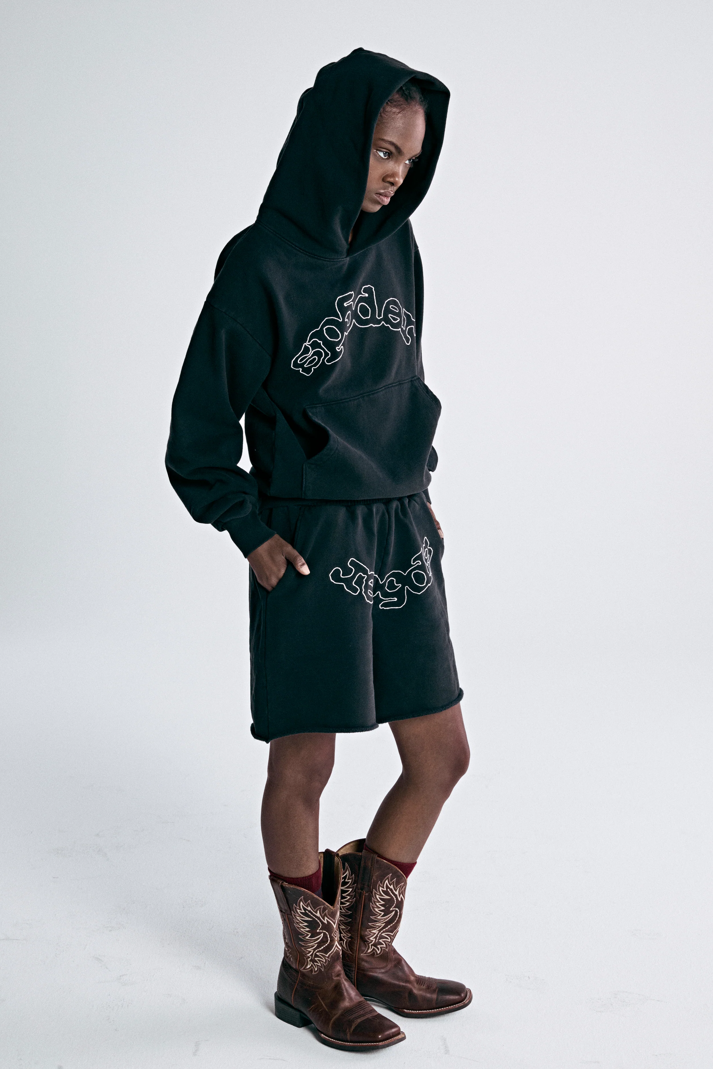 OG LOGO EMBROIDERED SWEATSHORT - Image 6