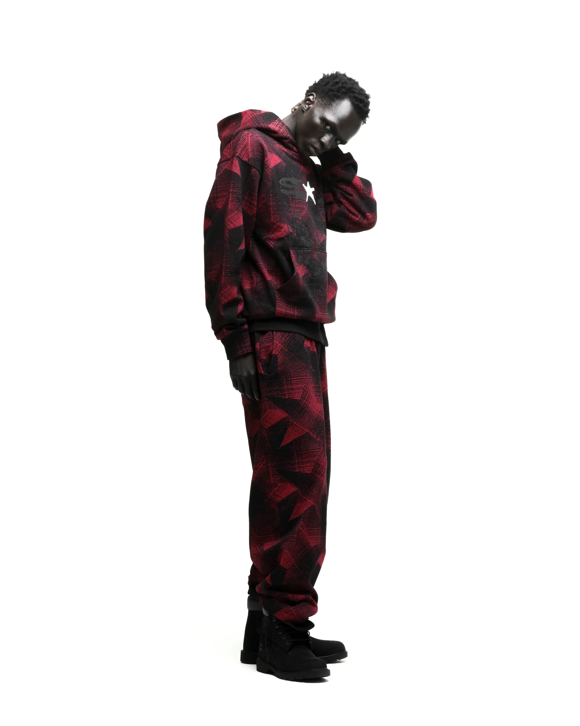 PLAID SPLATT HOODIE - Image 11