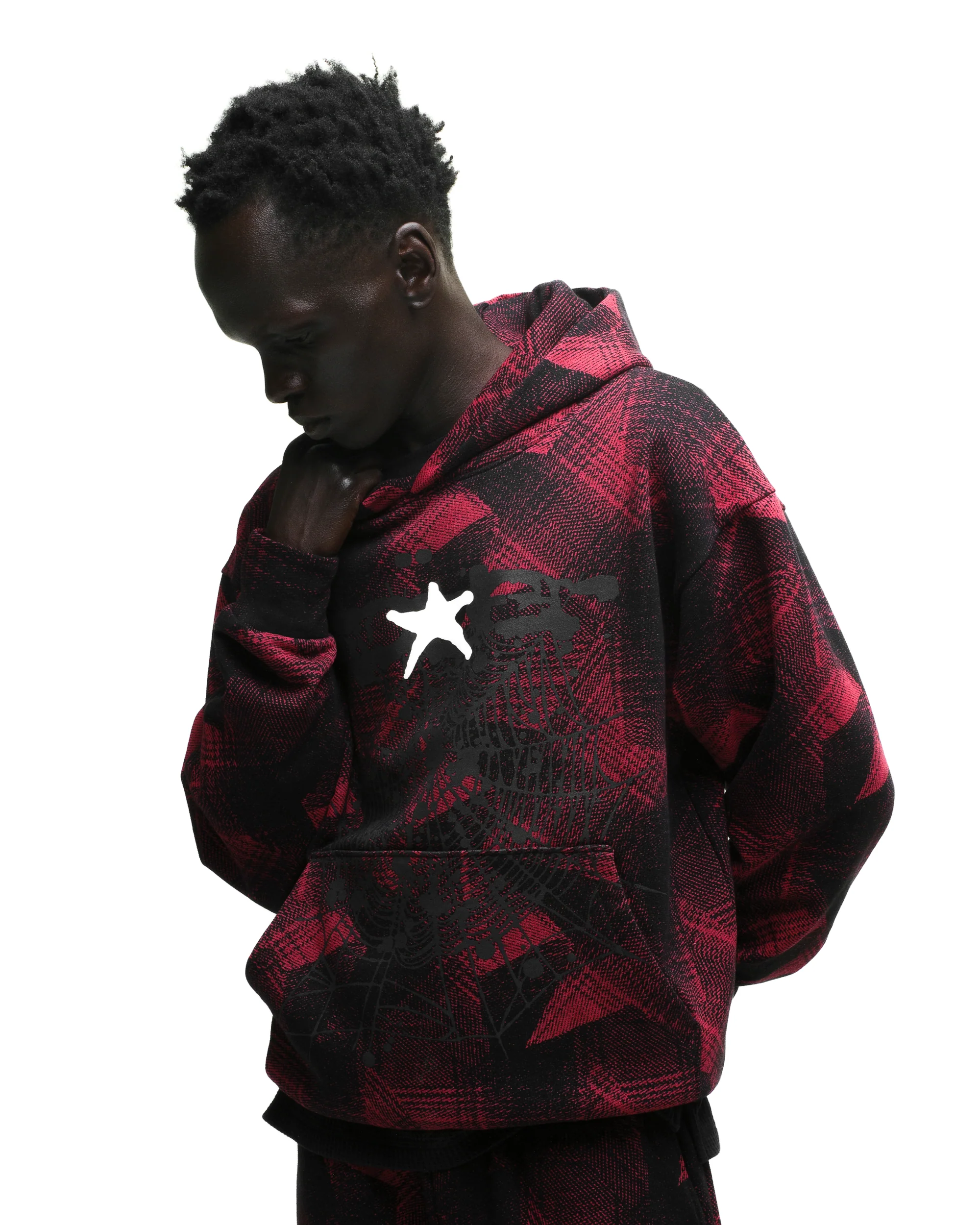 PLAID SPLATT HOODIE - Image 16