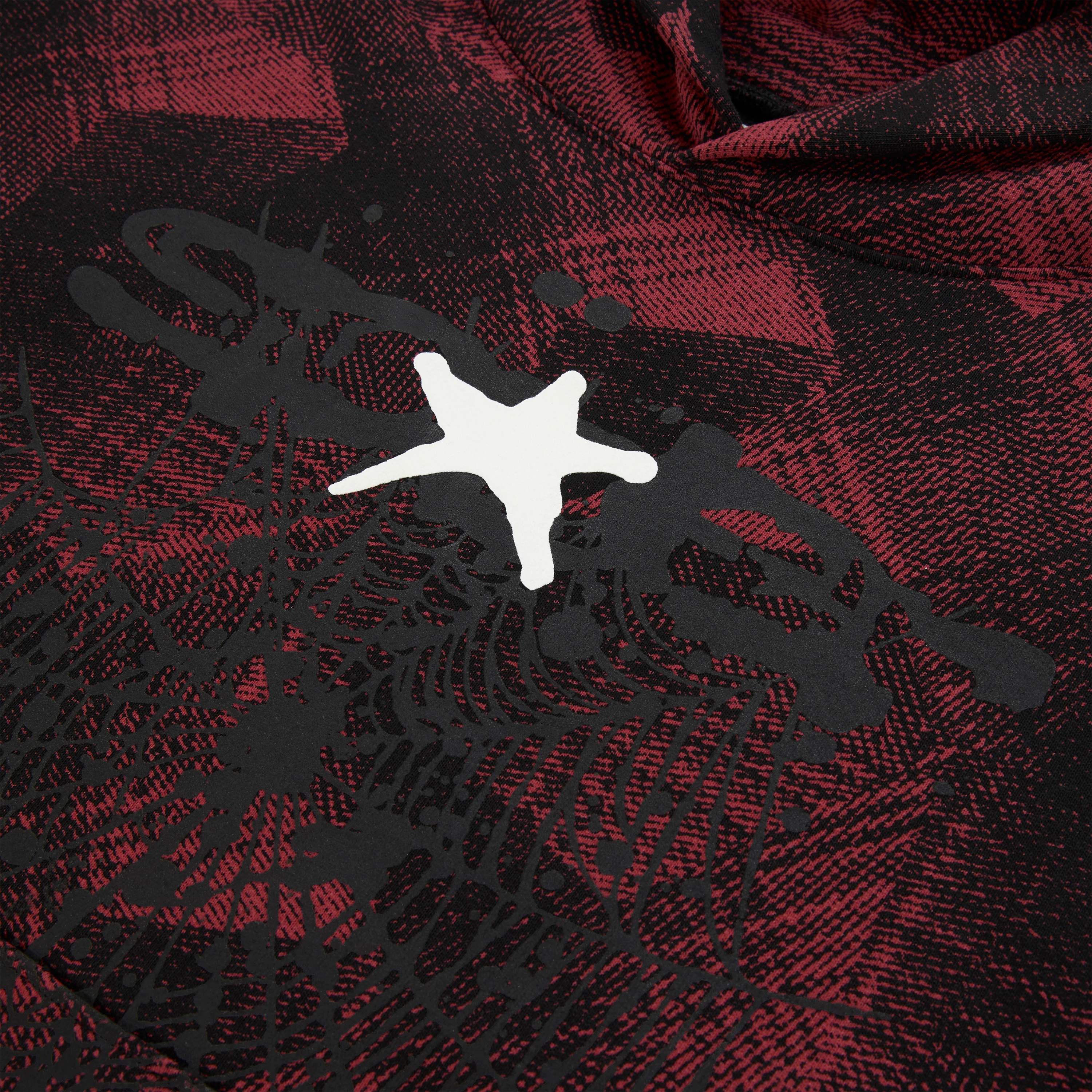 PLAID SPLATT HOODIE - Image 4