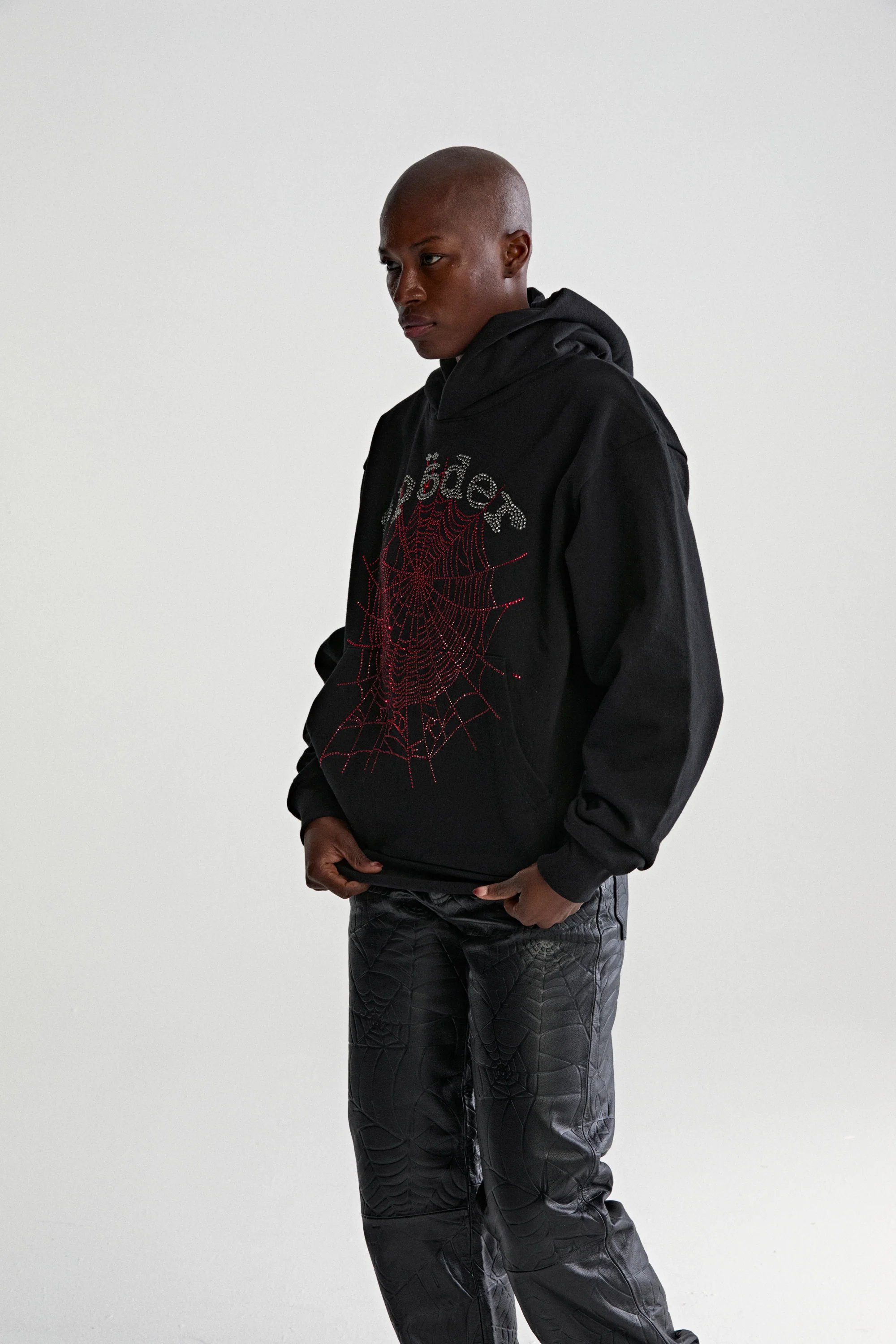 RHINESTONE OG WEB V2 HOODIE - Image 19