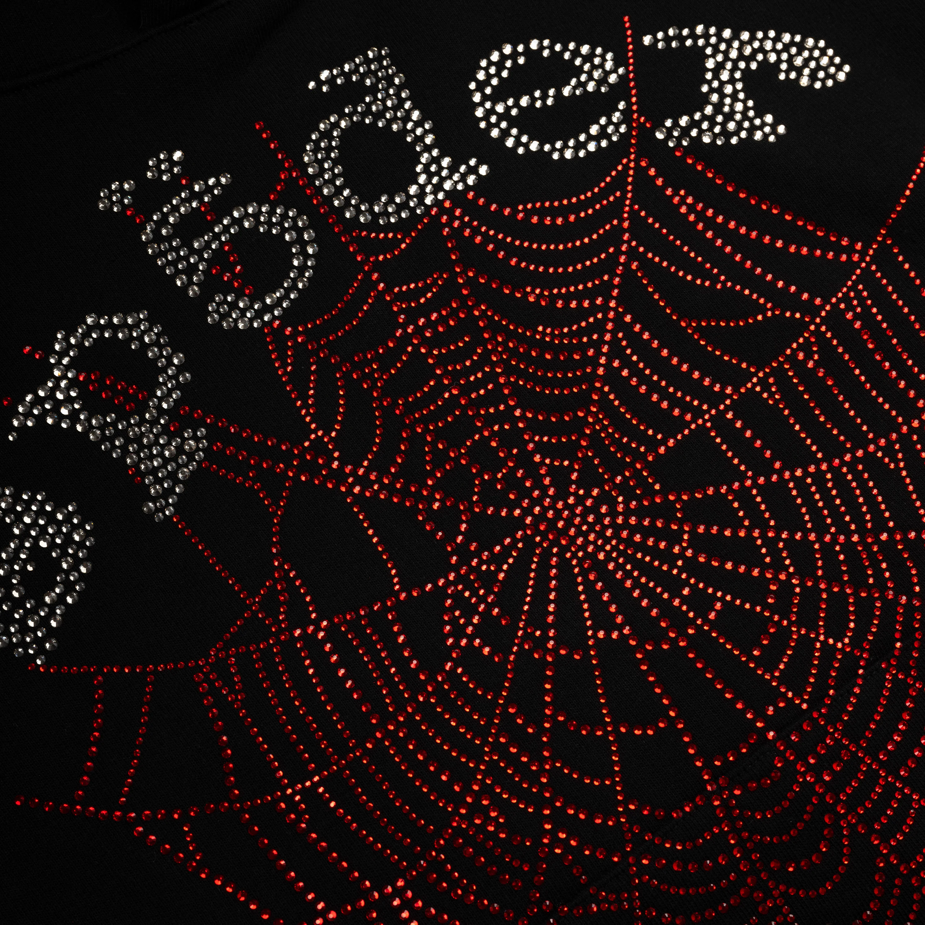 RHINESTONE OG WEB V2 HOODIE - Image 3