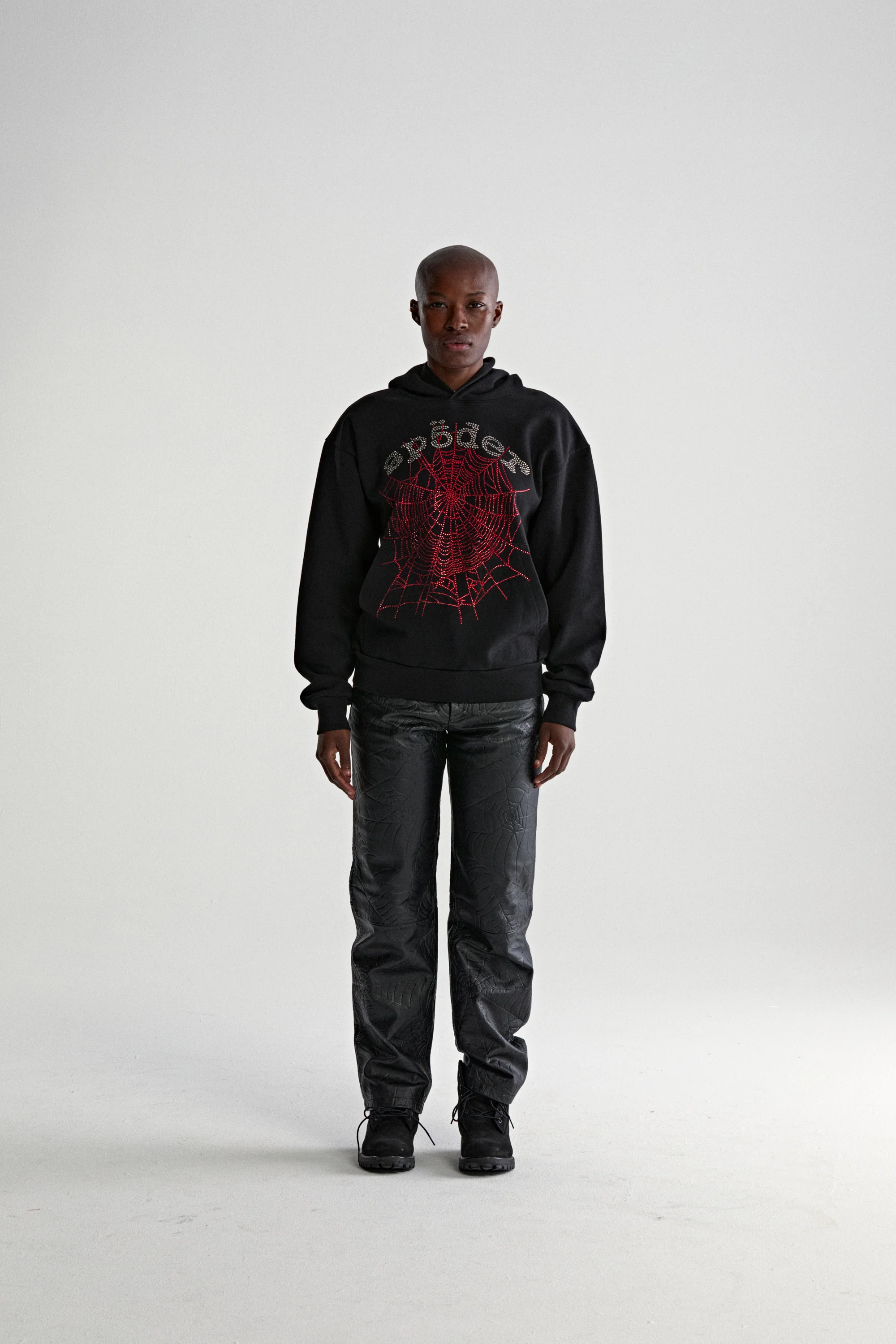 RHINESTONE OG WEB V2 HOODIE - Image 6