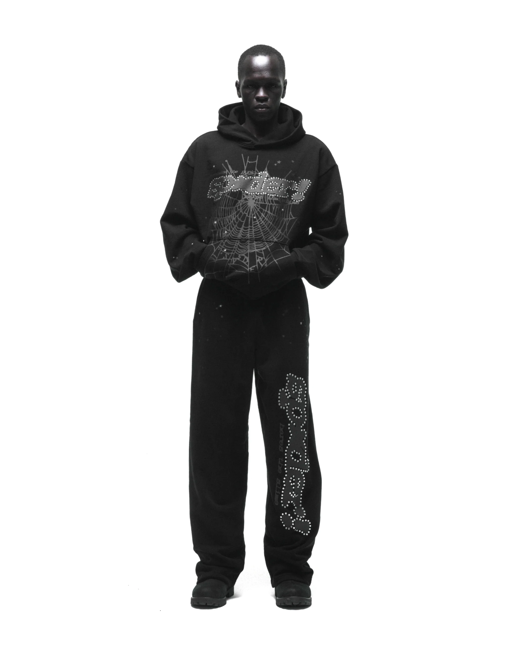 RHINESTONE PUNK V2 HOODIE - Image 8