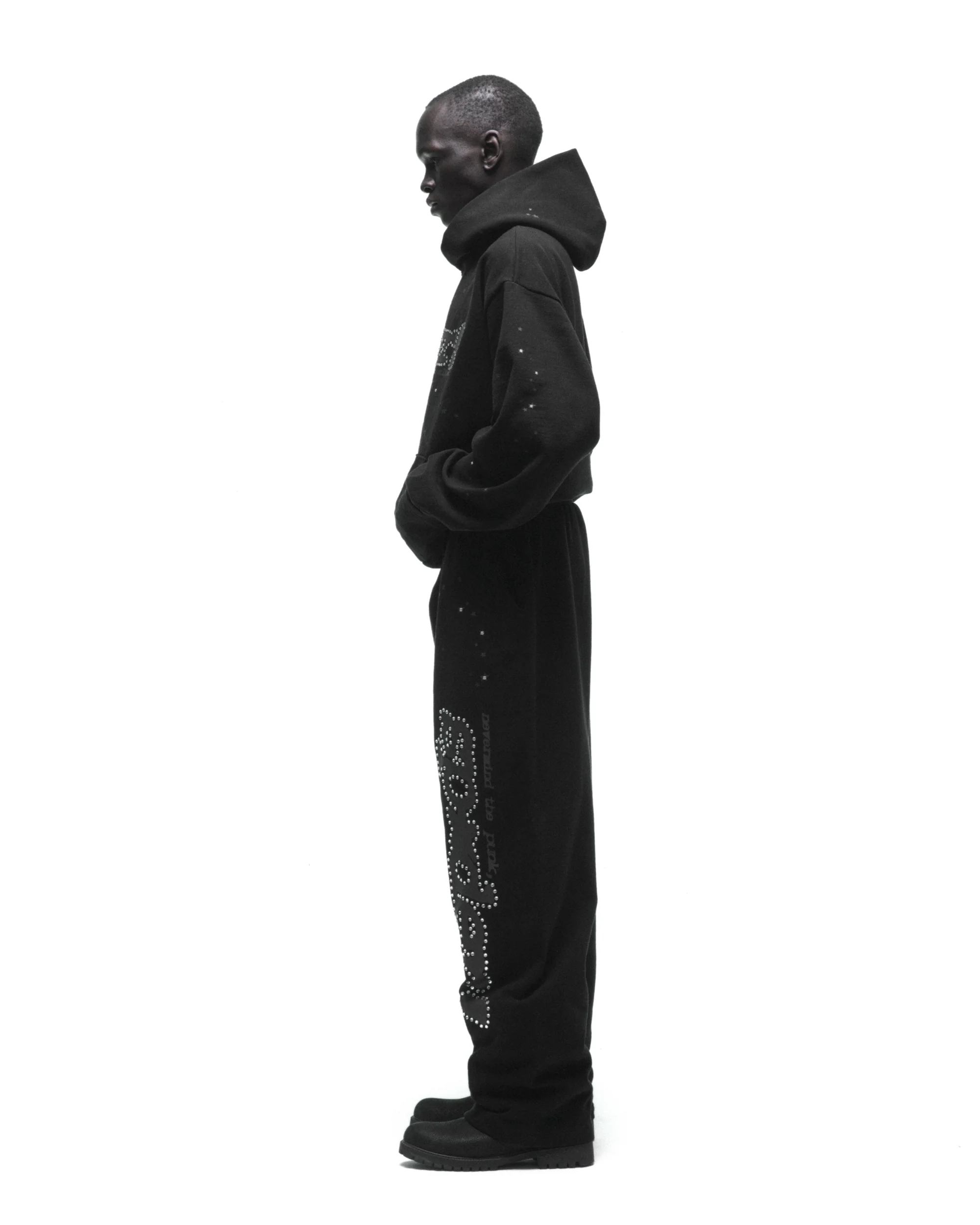 RHINESTONE PUNK V2 HOODIE - Image 9