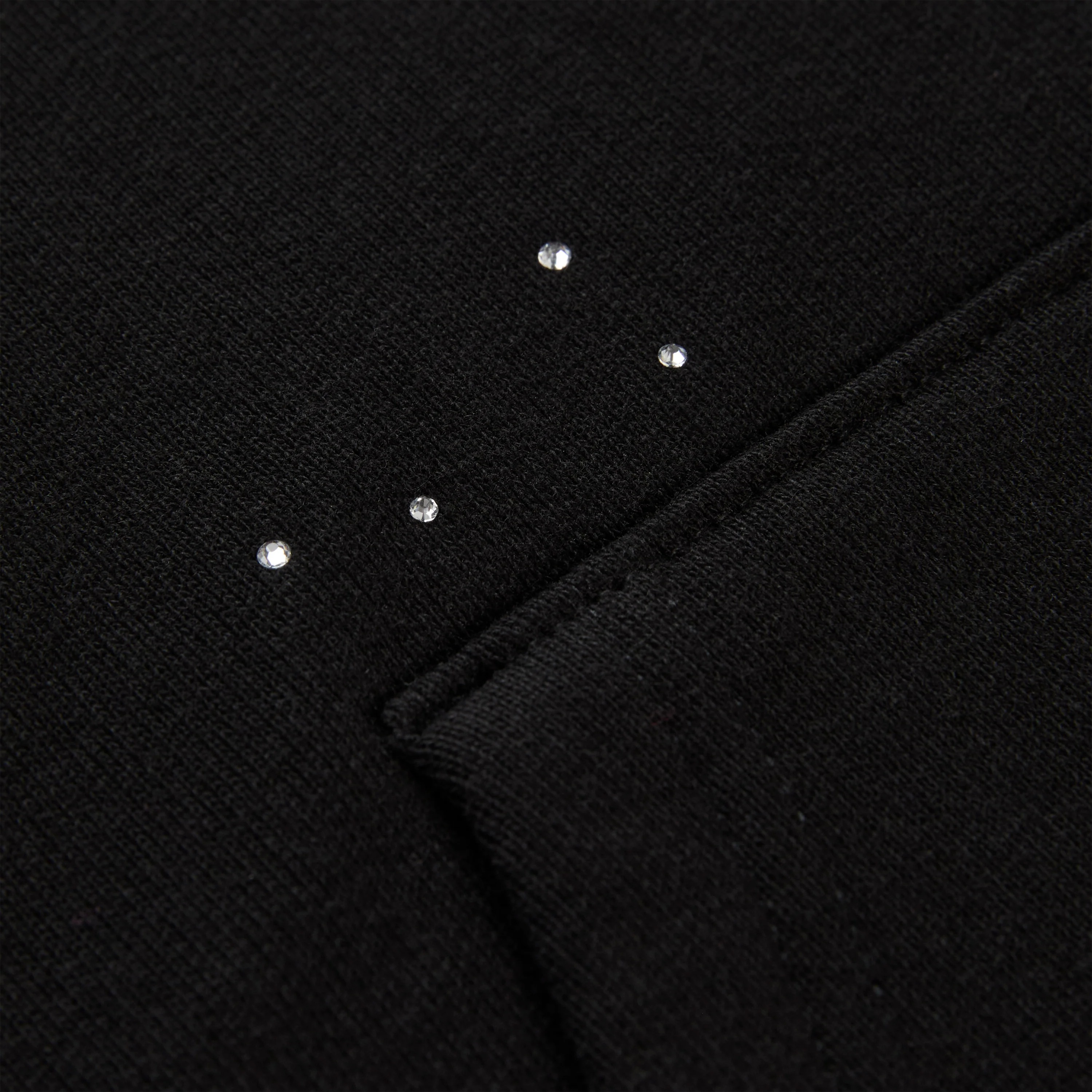 RHINESTONE SILK HOODIE - Image 11
