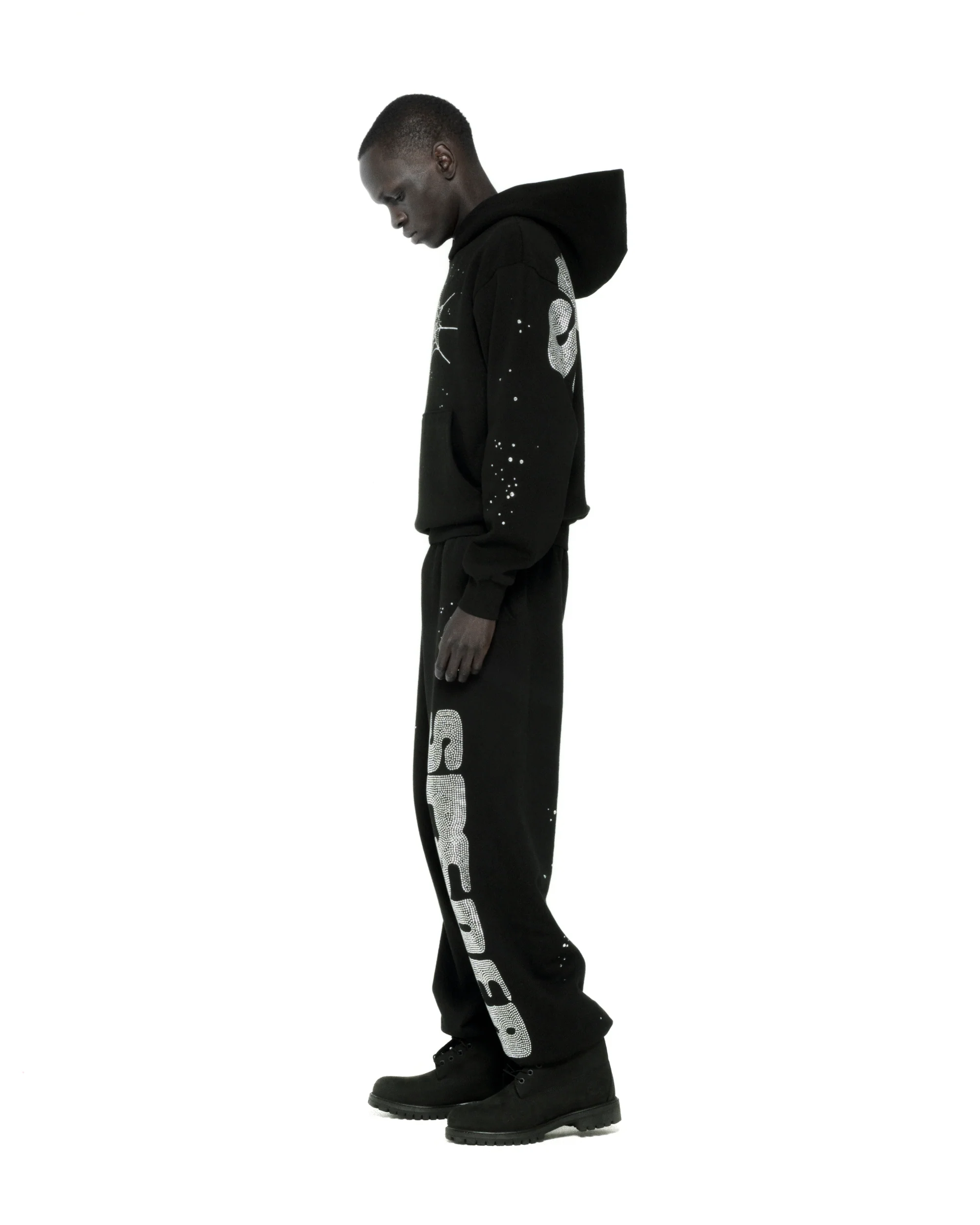 RHINESTONE SILK HOODIE - Image 15