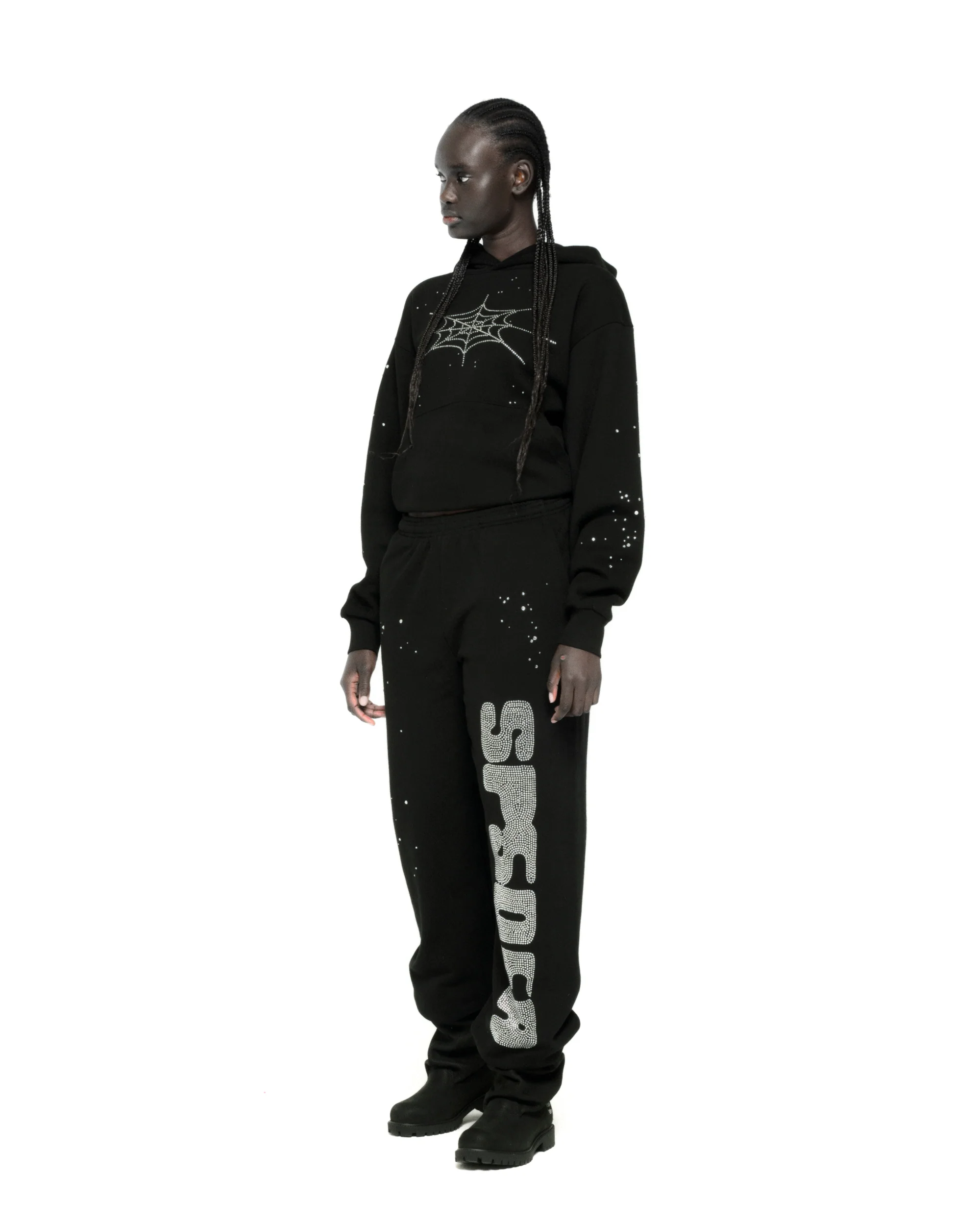 RHINESTONE SILK HOODIE - Image 16