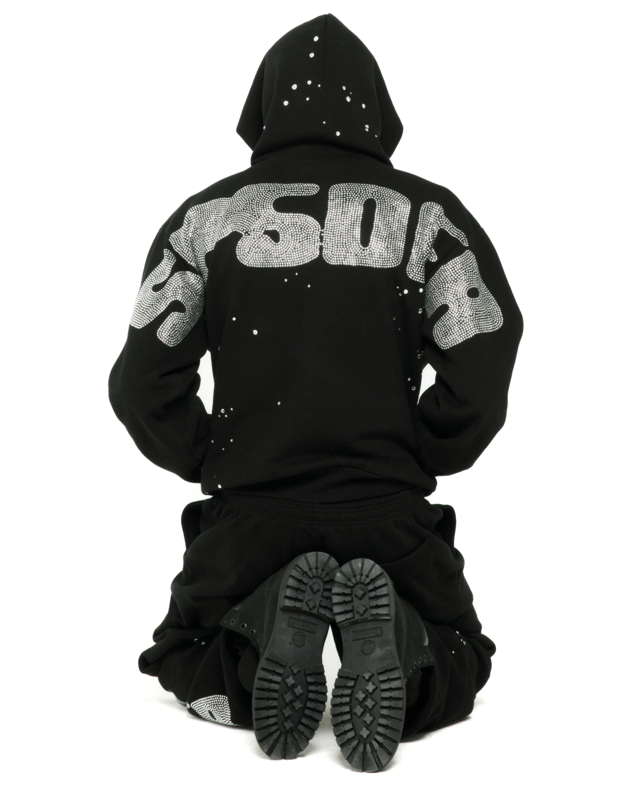 RHINESTONE SILK HOODIE - Image 22