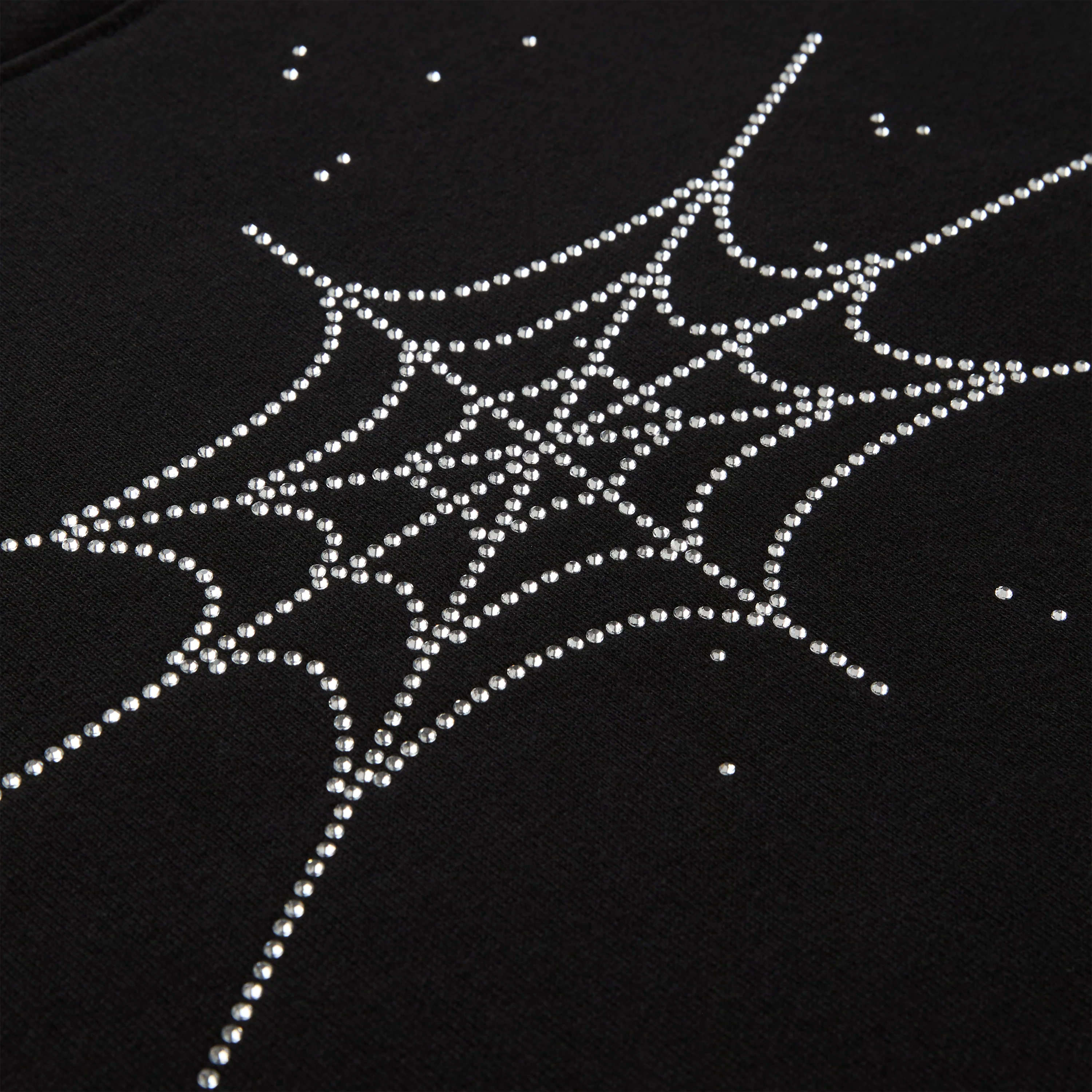 RHINESTONE SILK HOODIE - Image 4