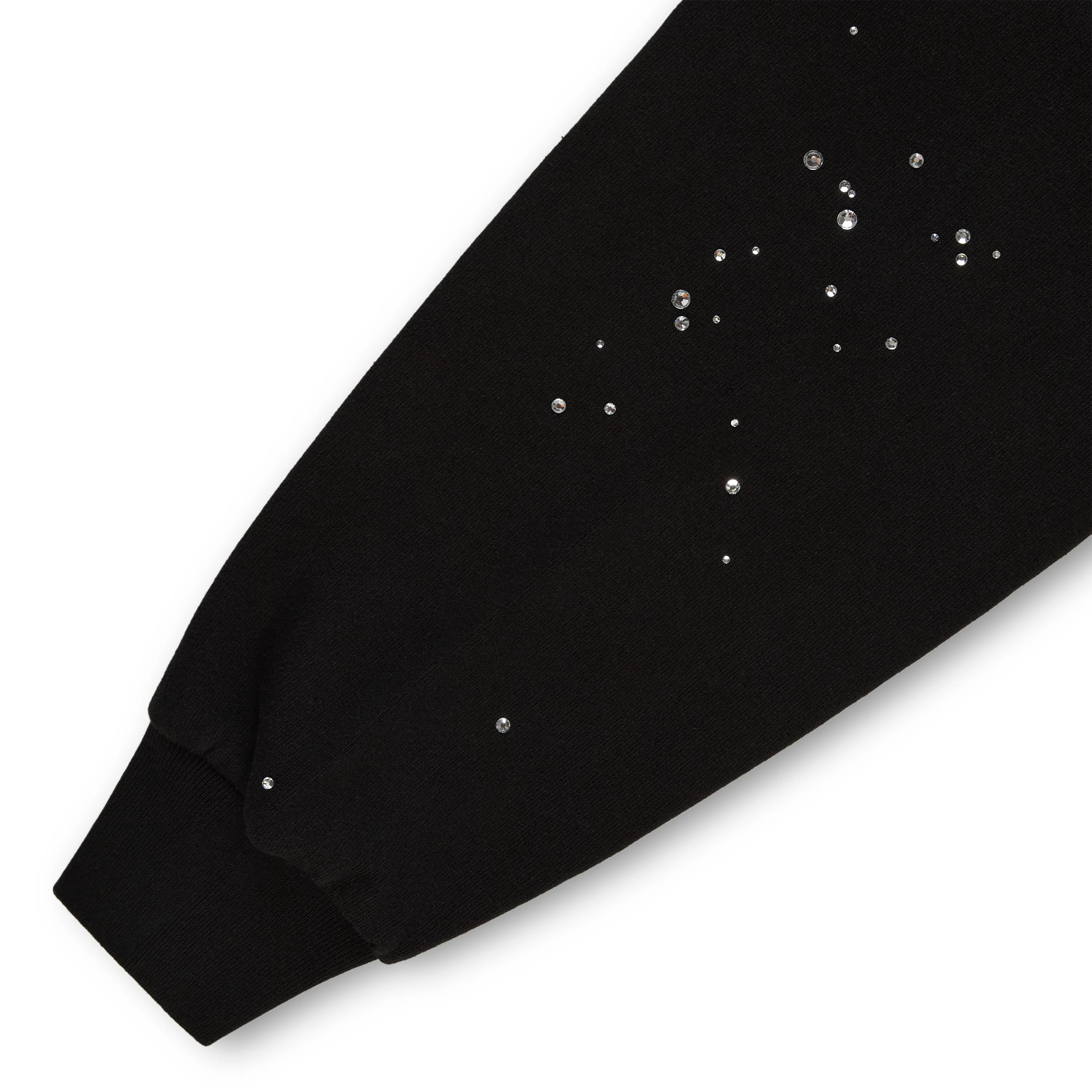 RHINESTONE SILK HOODIE - Image 6