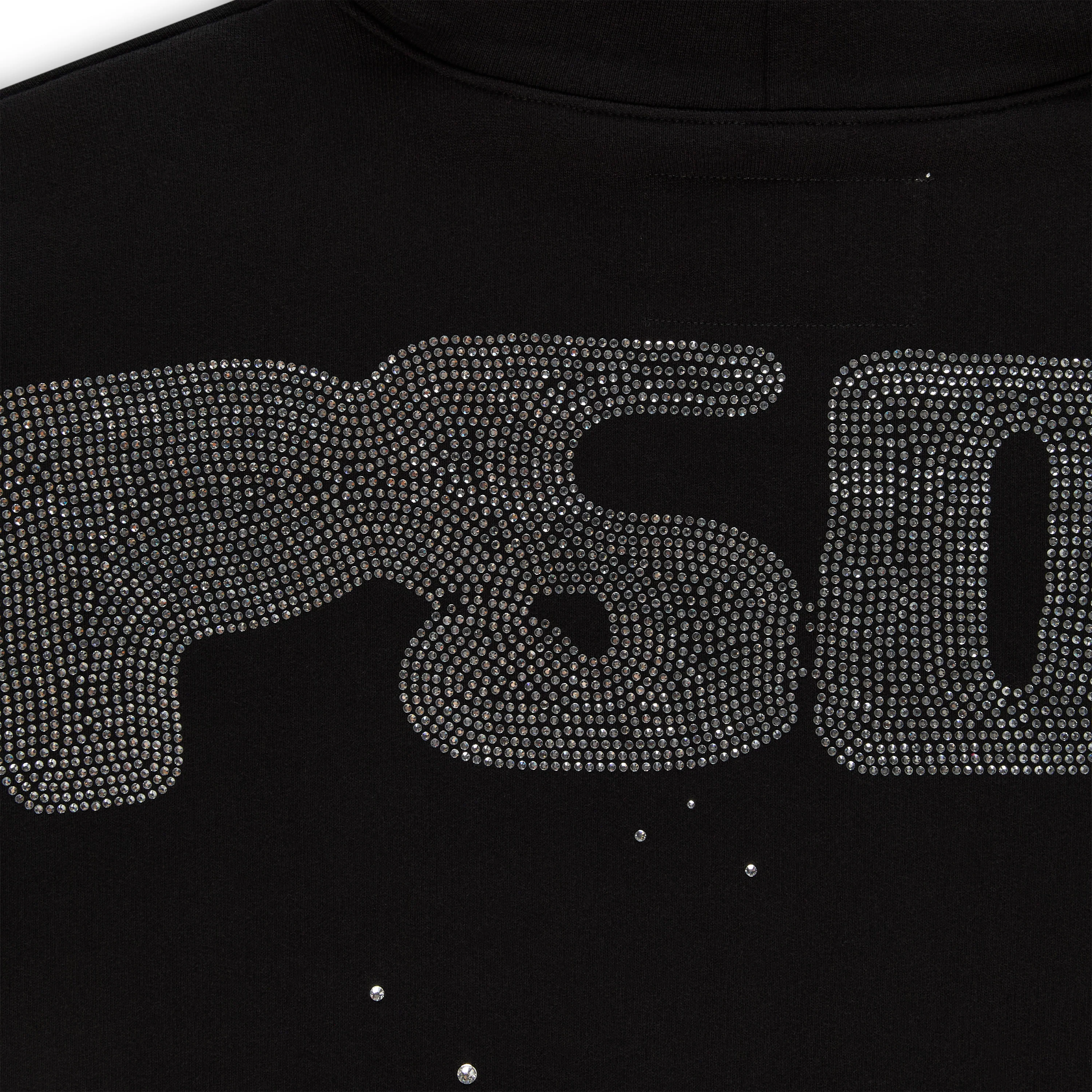 RHINESTONE SILK HOODIE - Image 9