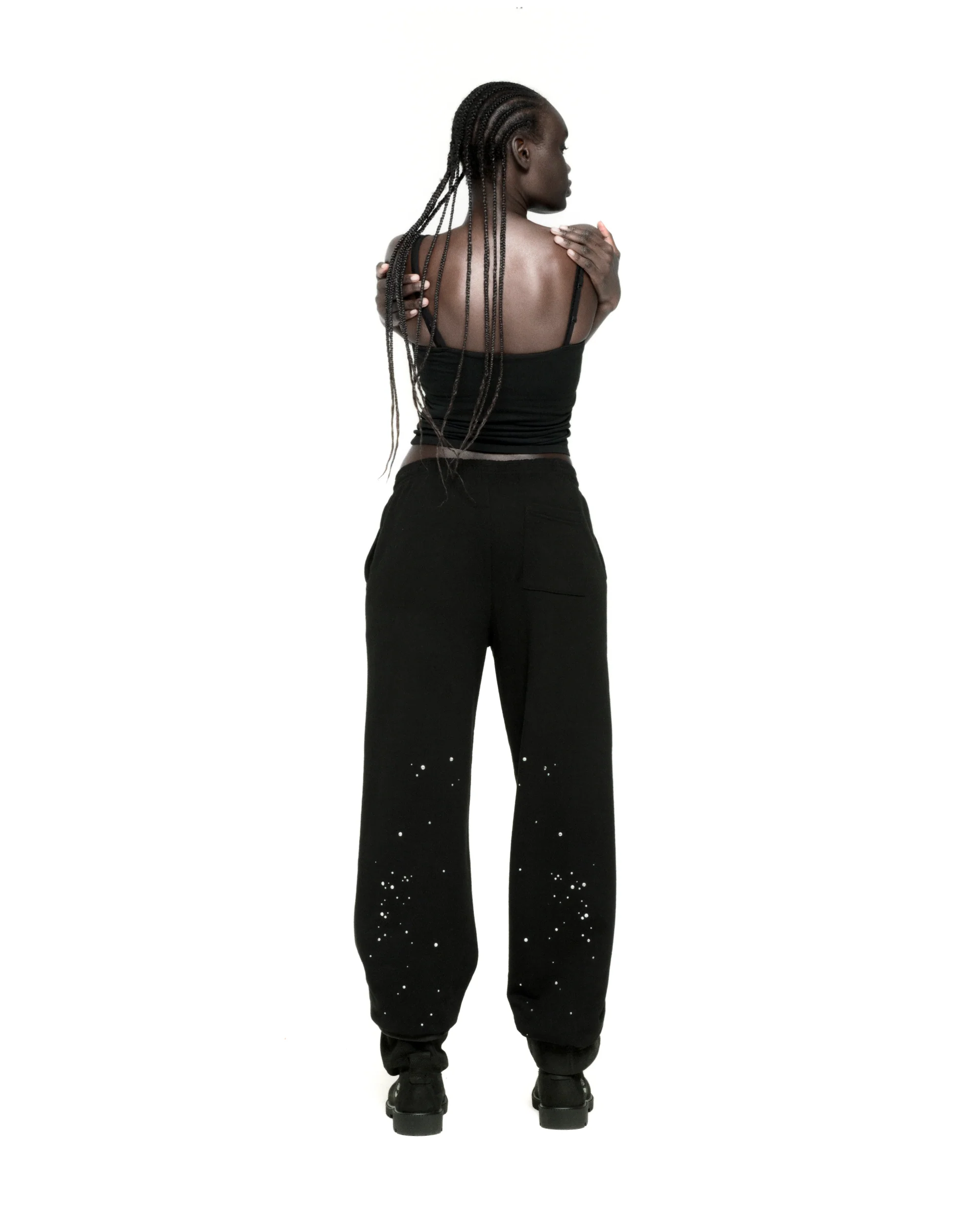 RHINESTONE SILK SWEATPANT - Image 14