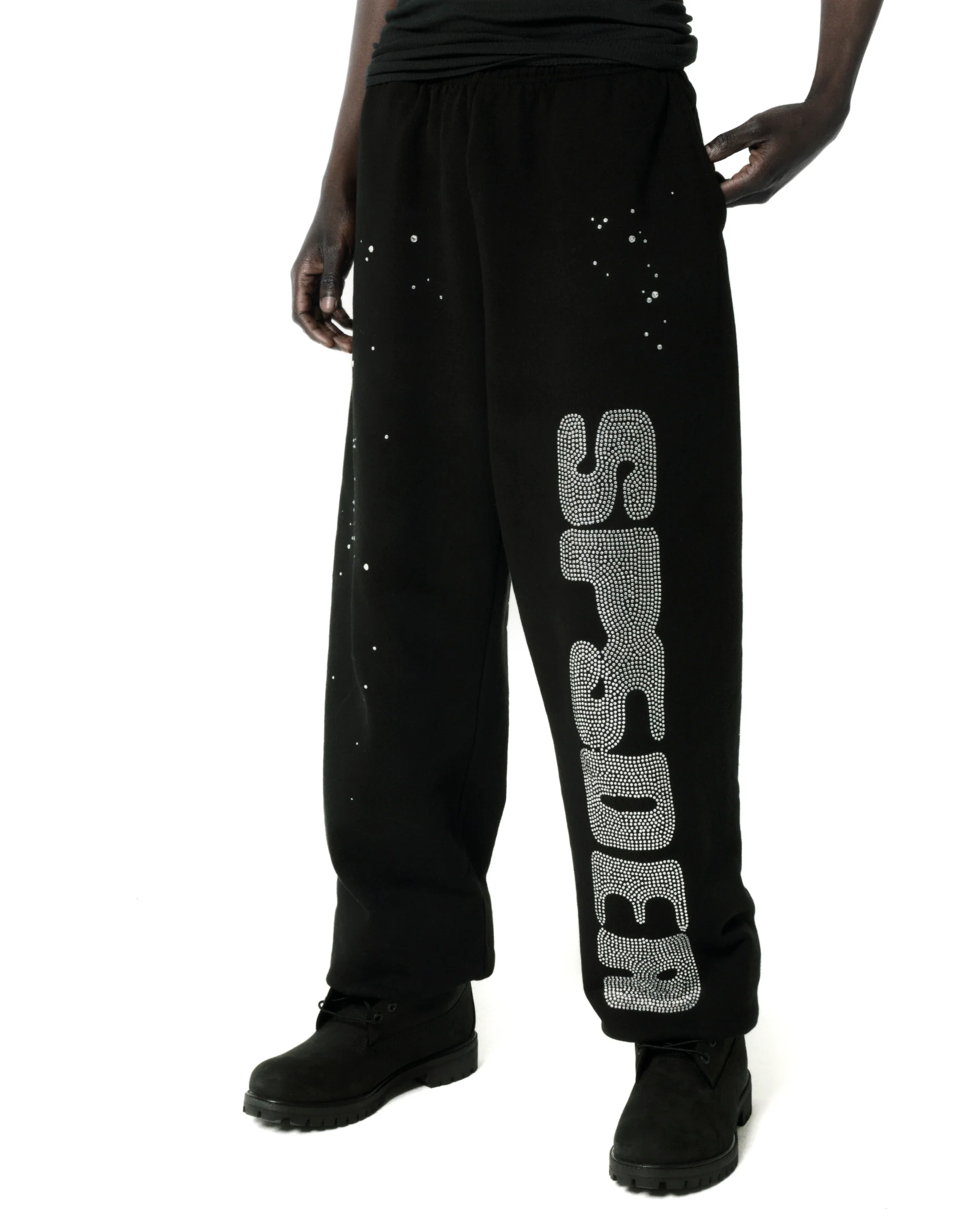 RHINESTONE SILK SWEATPANT - Image 15