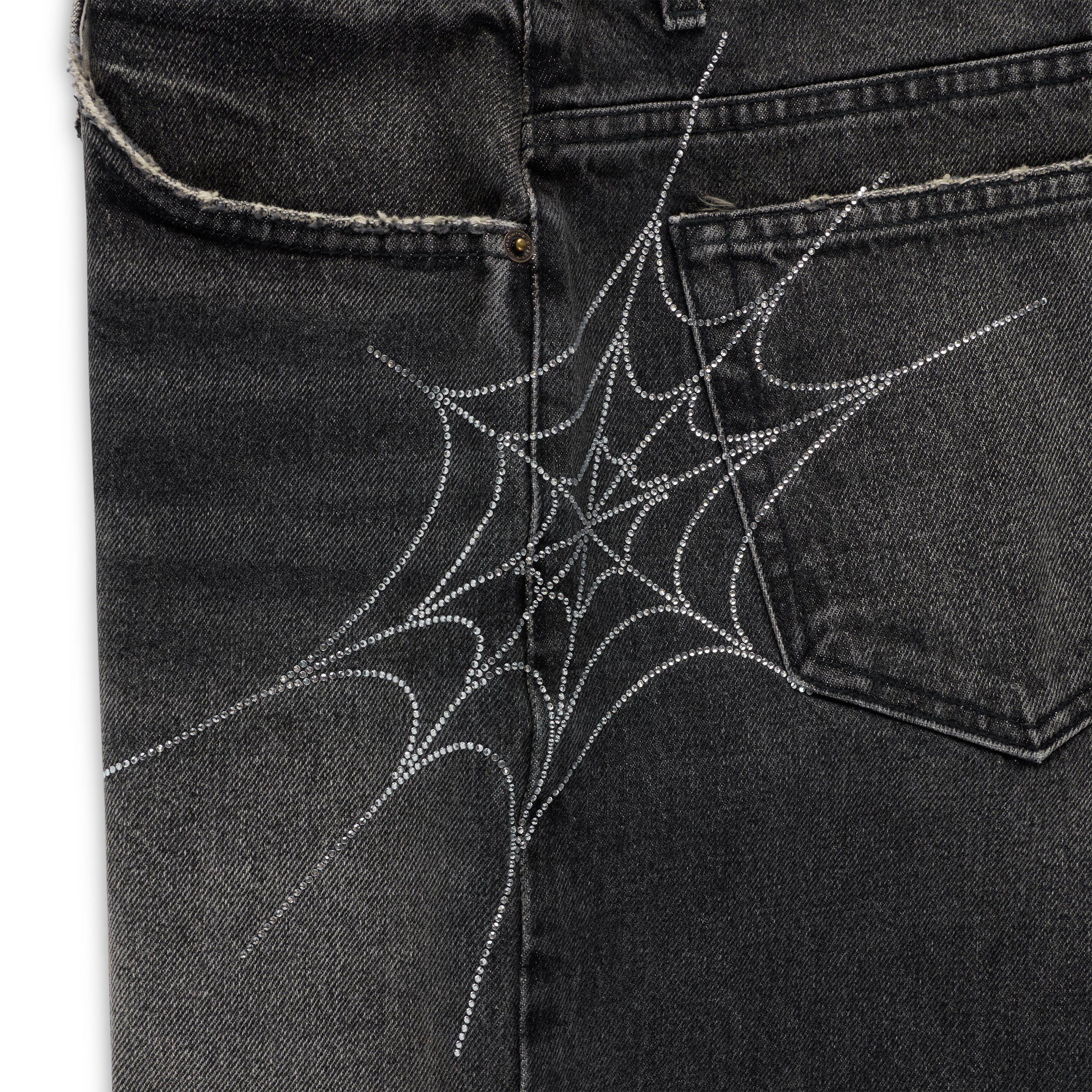 SCRIPT WEB DENIM SHORT - Image 4