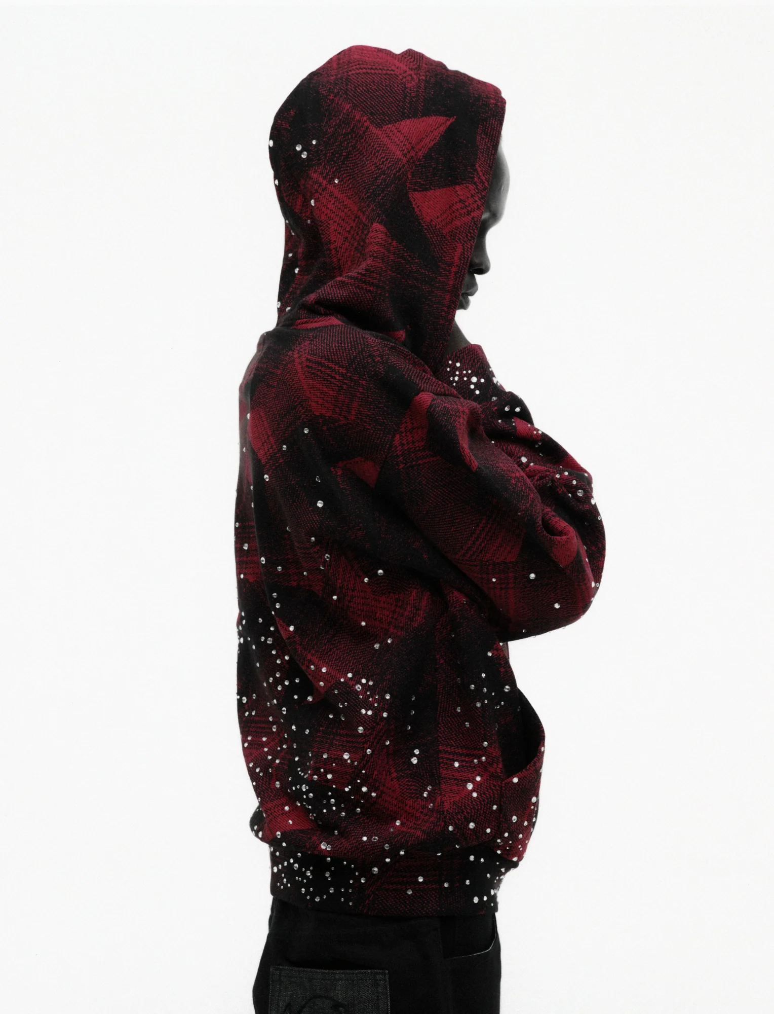 STAR PLAID FULL ZIP HOODIE - Image 16