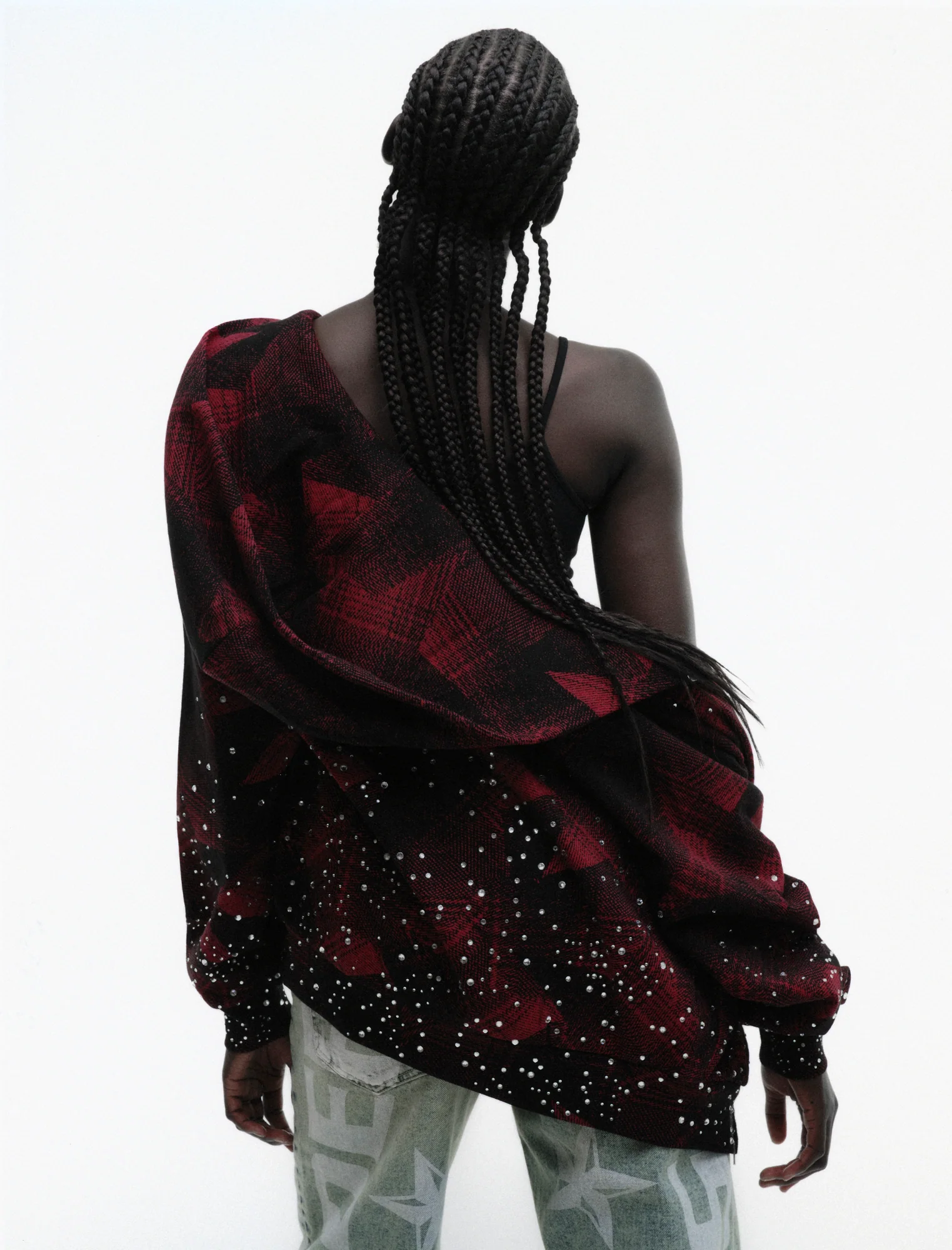 STAR PLAID FULL ZIP HOODIE - Image 17