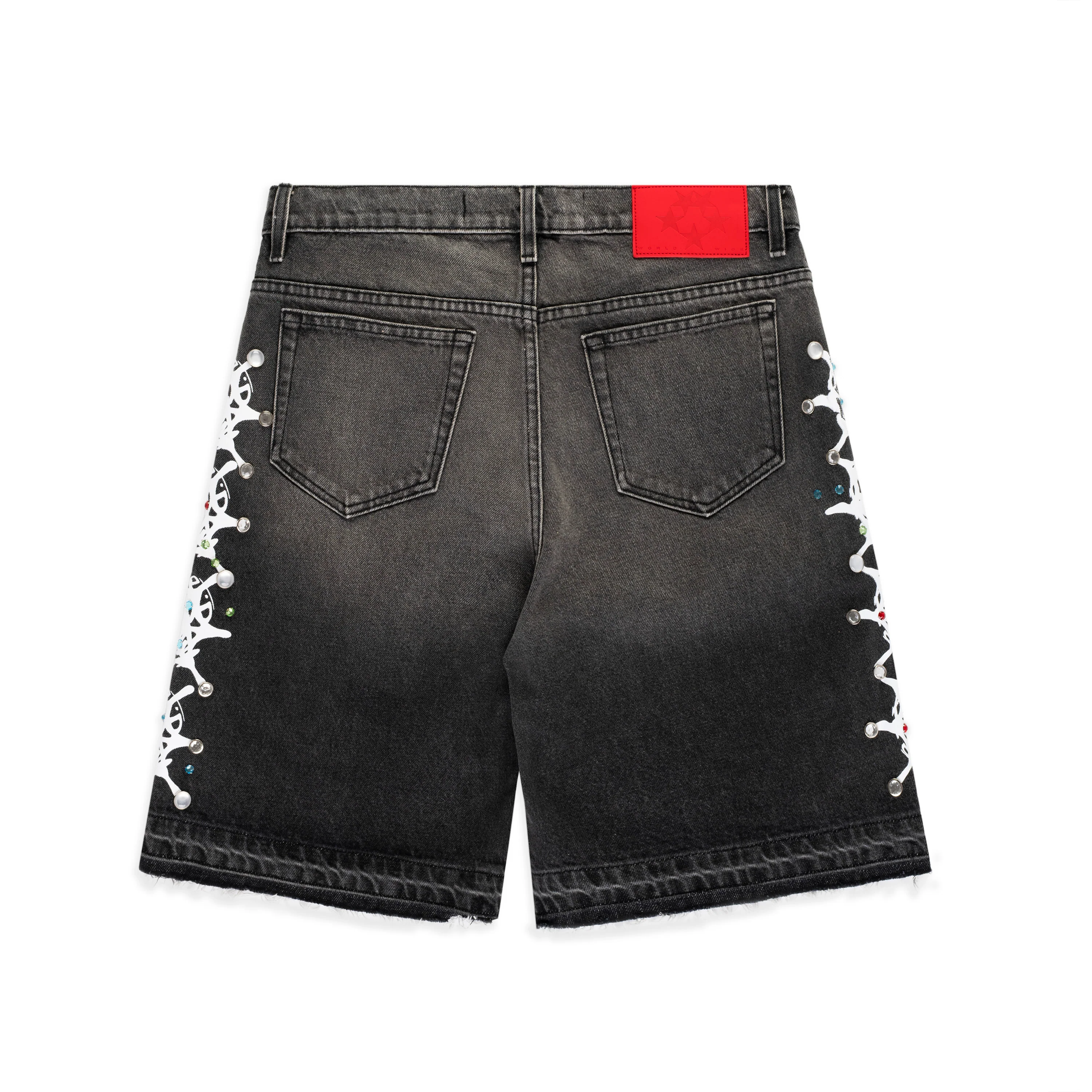 WEB STONE DENIM SHORT - Image 2