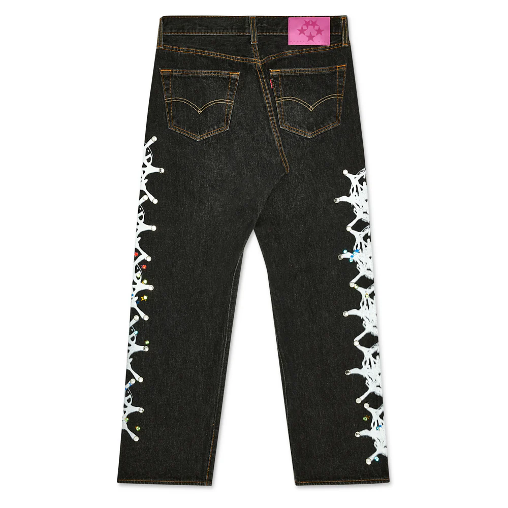 BLACK VINTAGE WEB AND STONE DENIM - Image 2