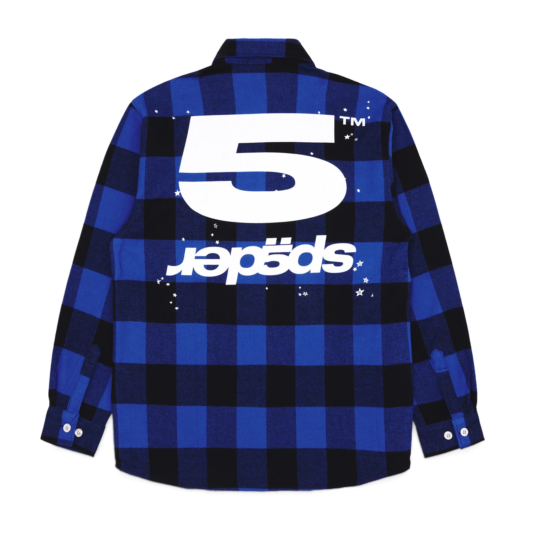 BLUE 5 FLANNEL SHIRT - Image 2