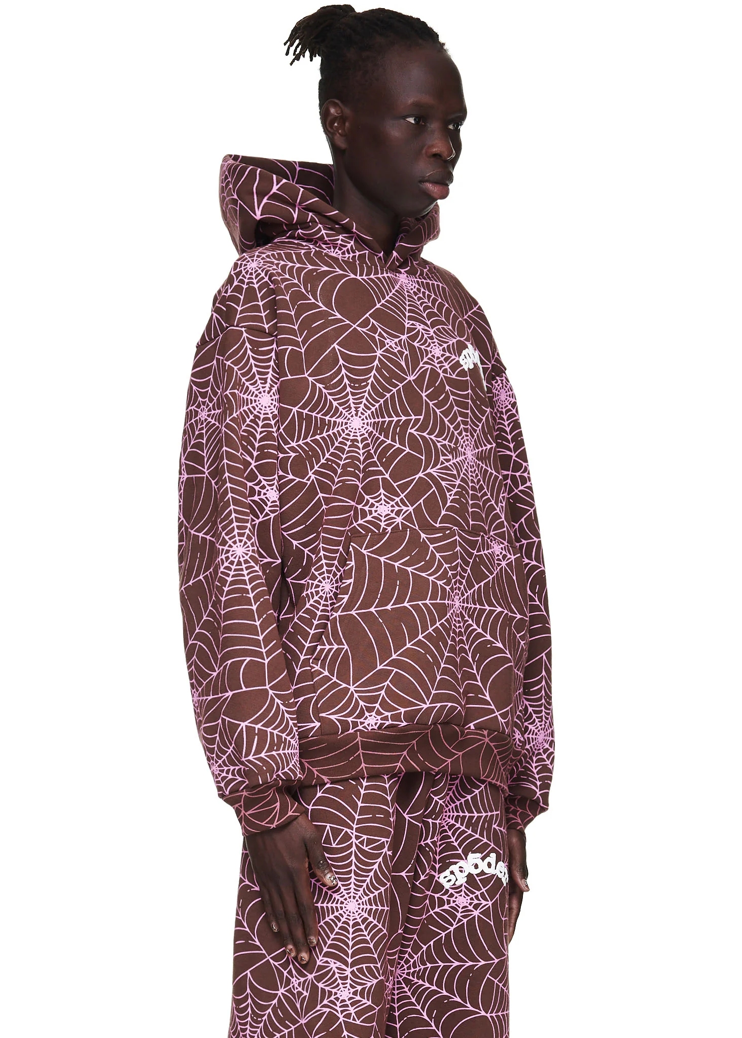 AOP BROWN HOODIE - Image 4