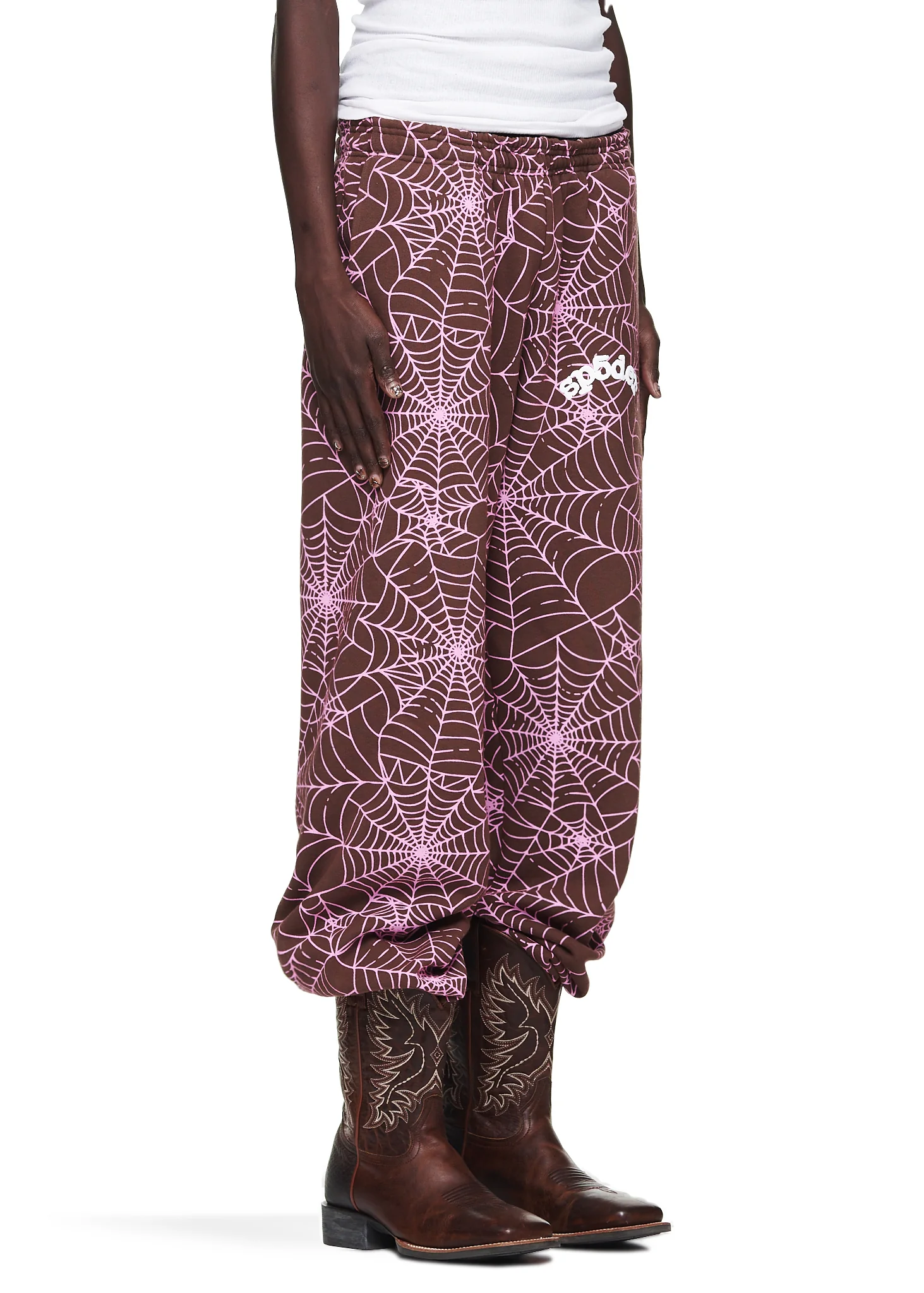 AOP BROWN SWEATPANT - Image 4