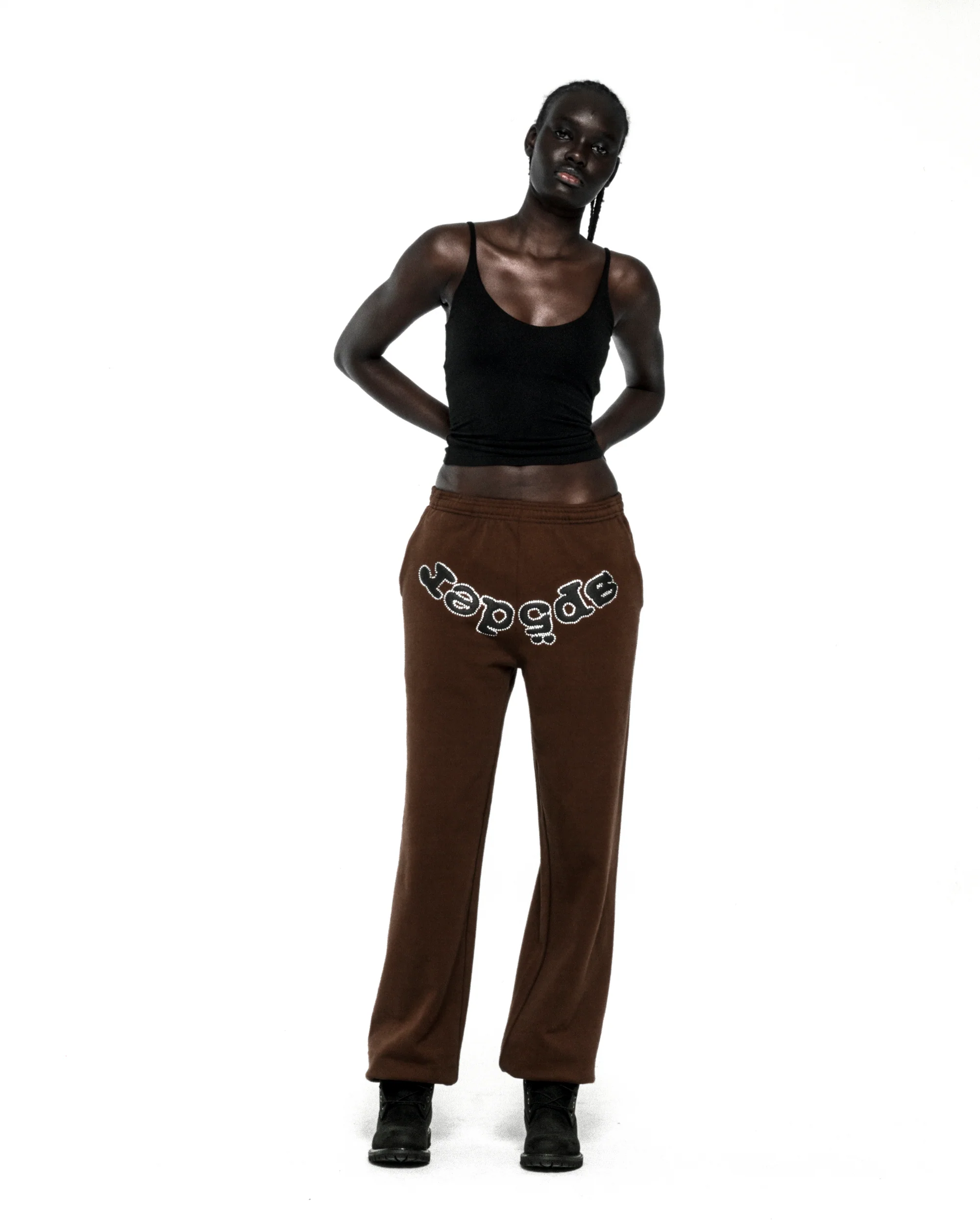 RHINESTONE OG LOGO SWEATPANT - Image 9