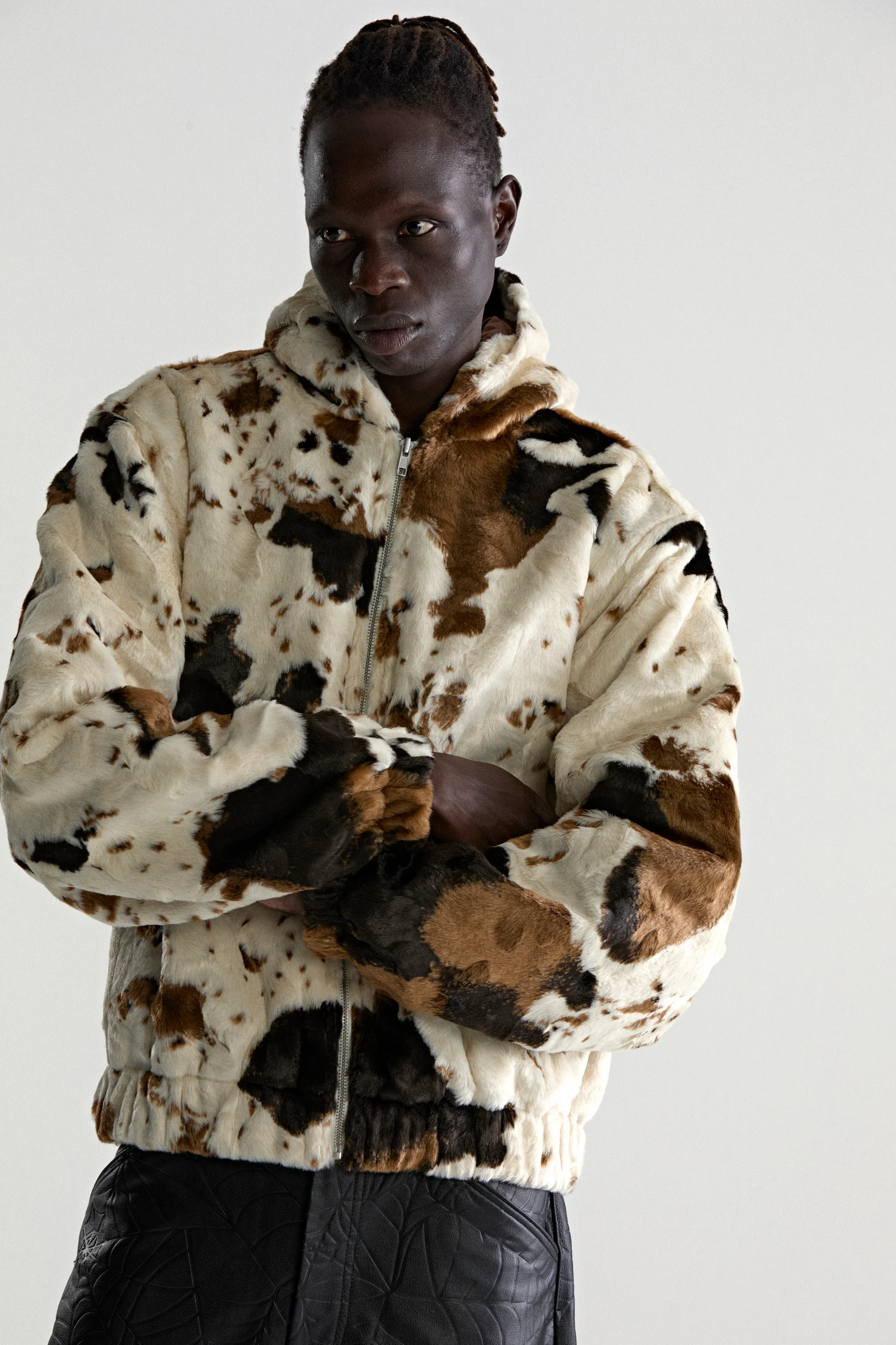 FAUX FUR JACKET - Image 14