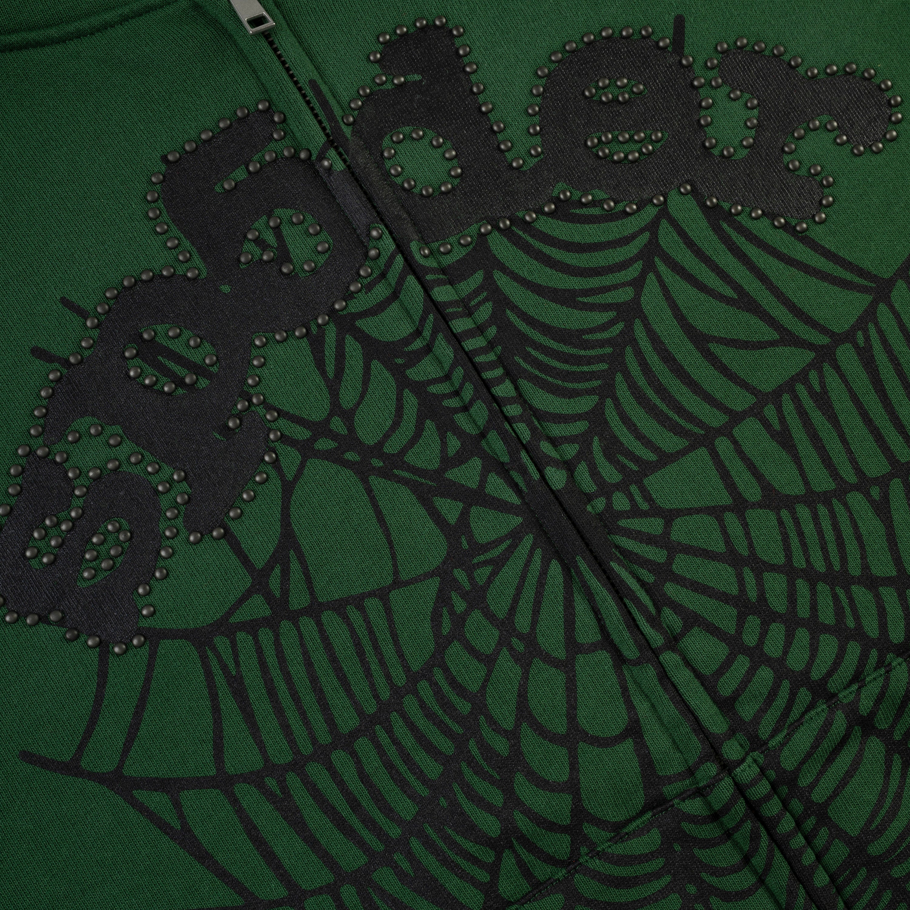 OG WEB STUDDED ZIP HOODIE - Image 4