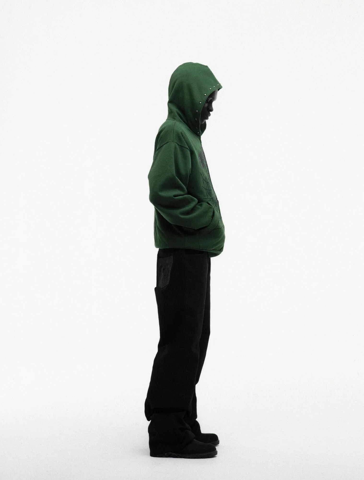 OG WEB STUDDED ZIP HOODIE - Image 9