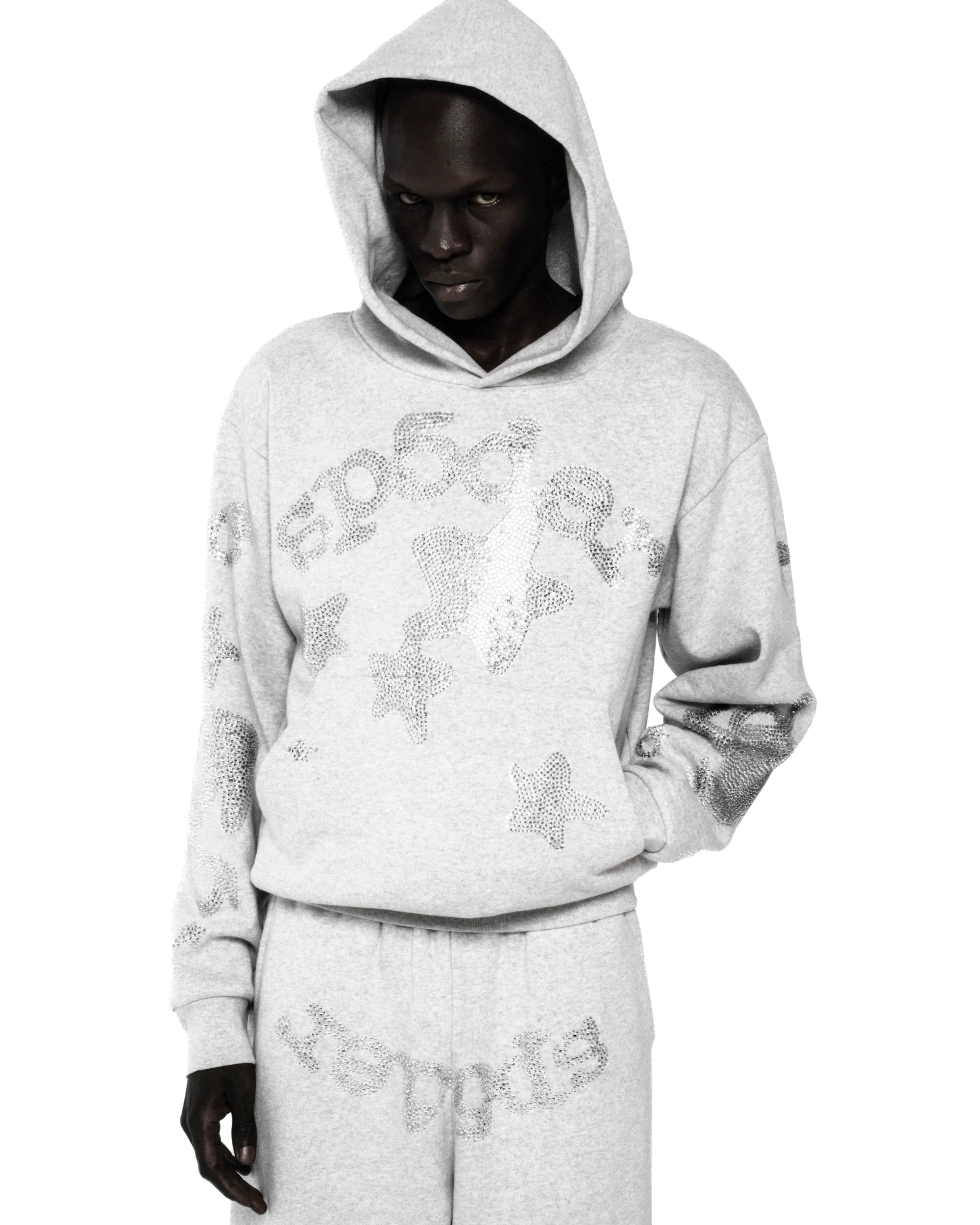RHINESTONE BELUGA HOODIE - Image 15