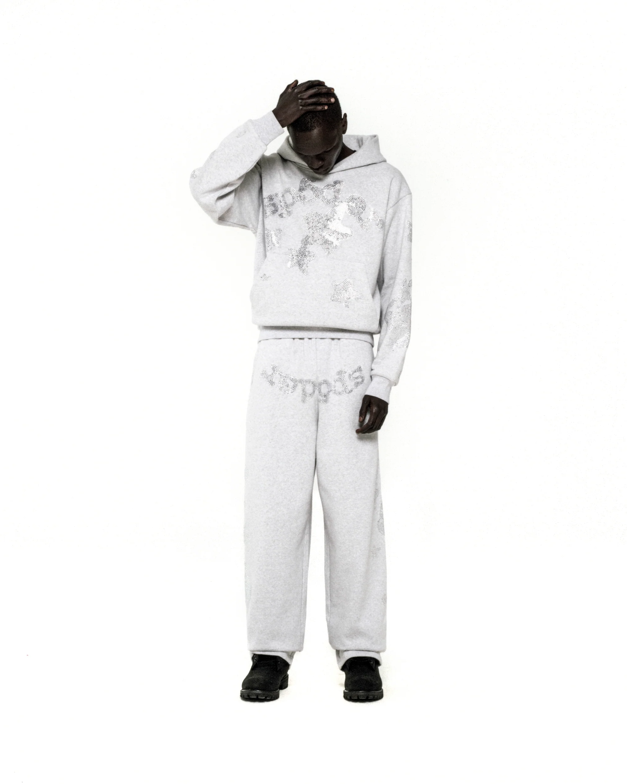 RHINESTONE BELUGA HOODIE - Image 8