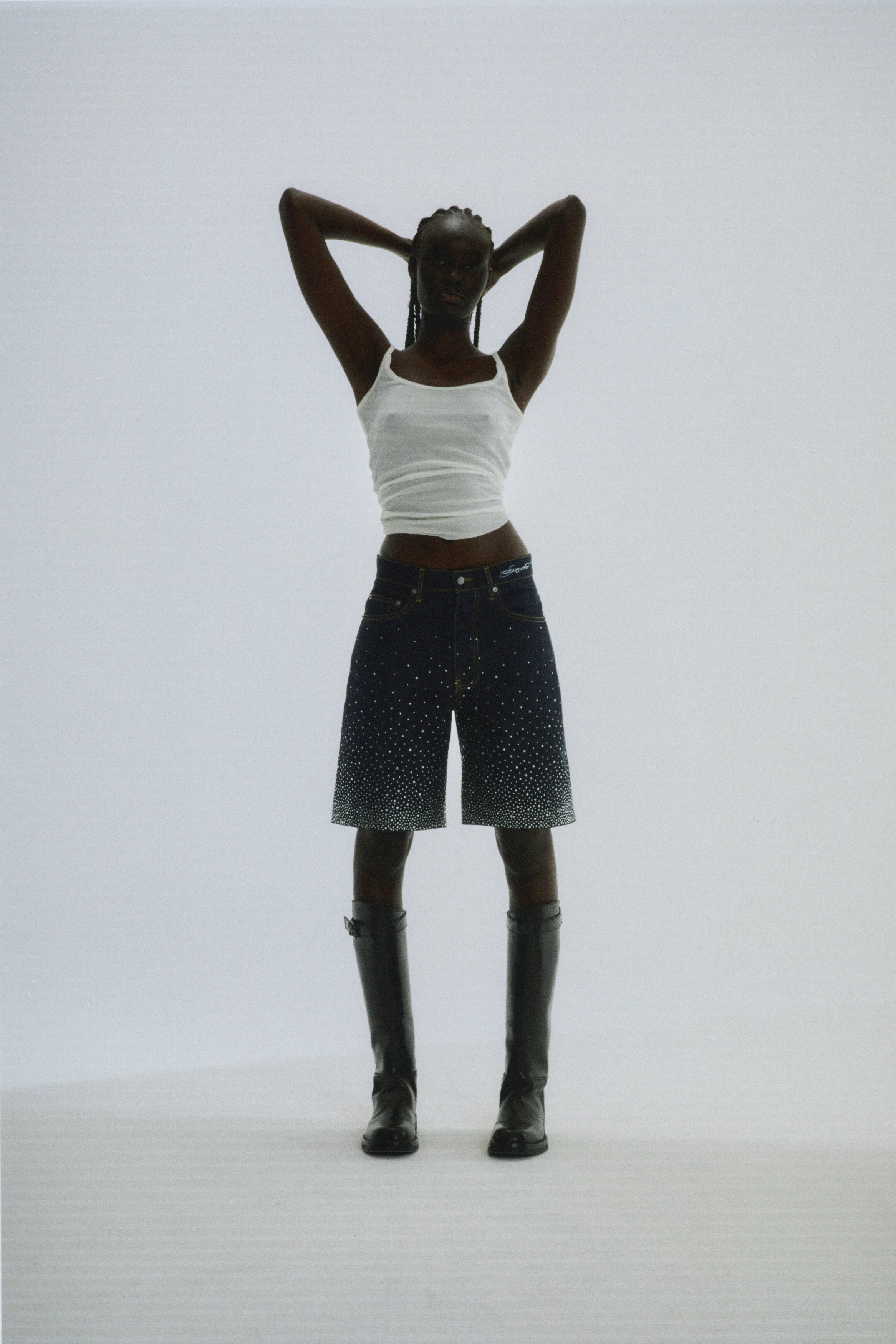 STAR DUST DENIM SHORT - Image 13