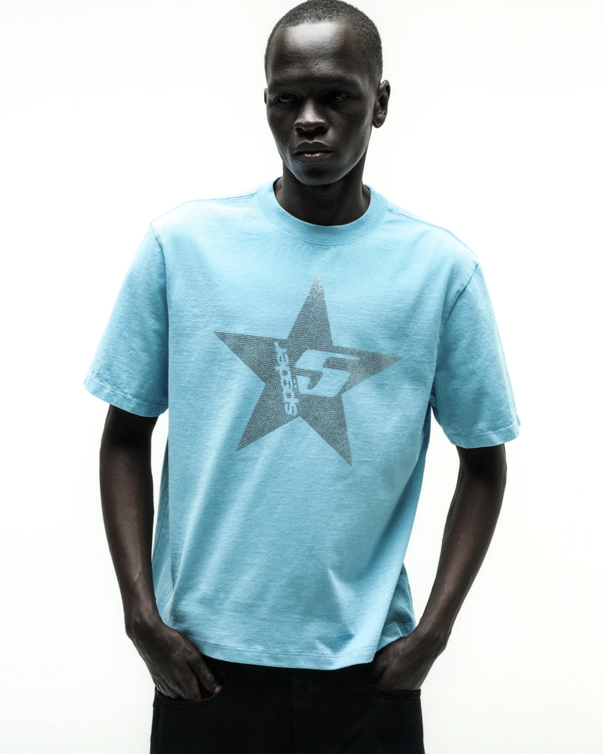 BIG 5 STAR RHINESTONE TEE - Image 7