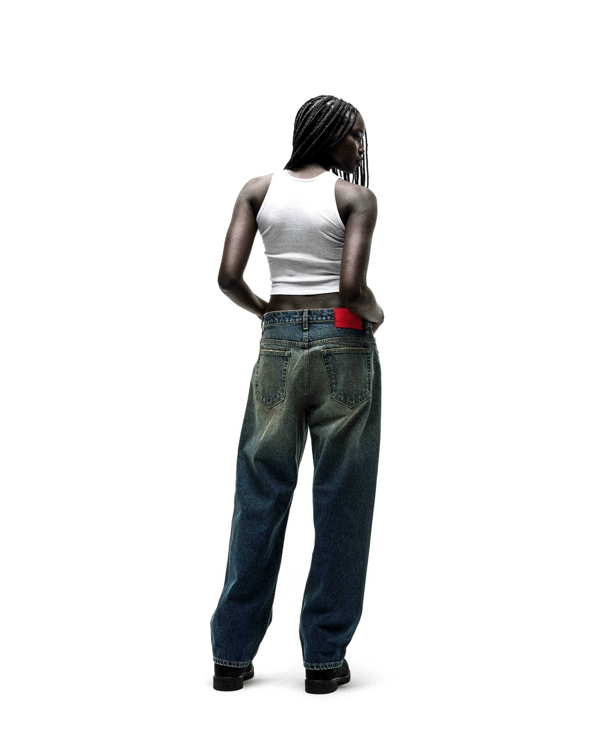 MULTI PRINT STUDDED DENIM - Image 13
