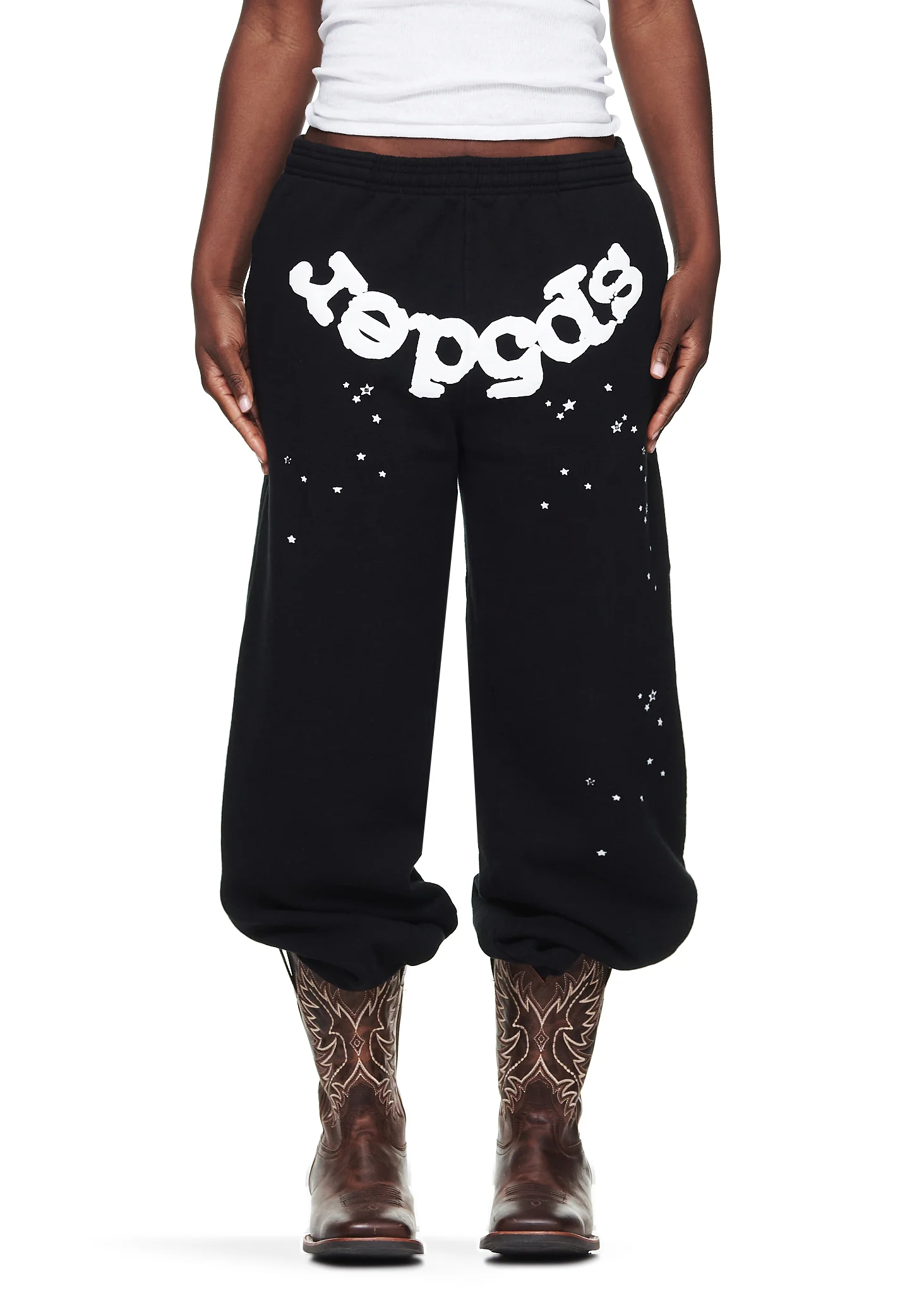 BLACK OG WEB SWEATPANT - Image 3