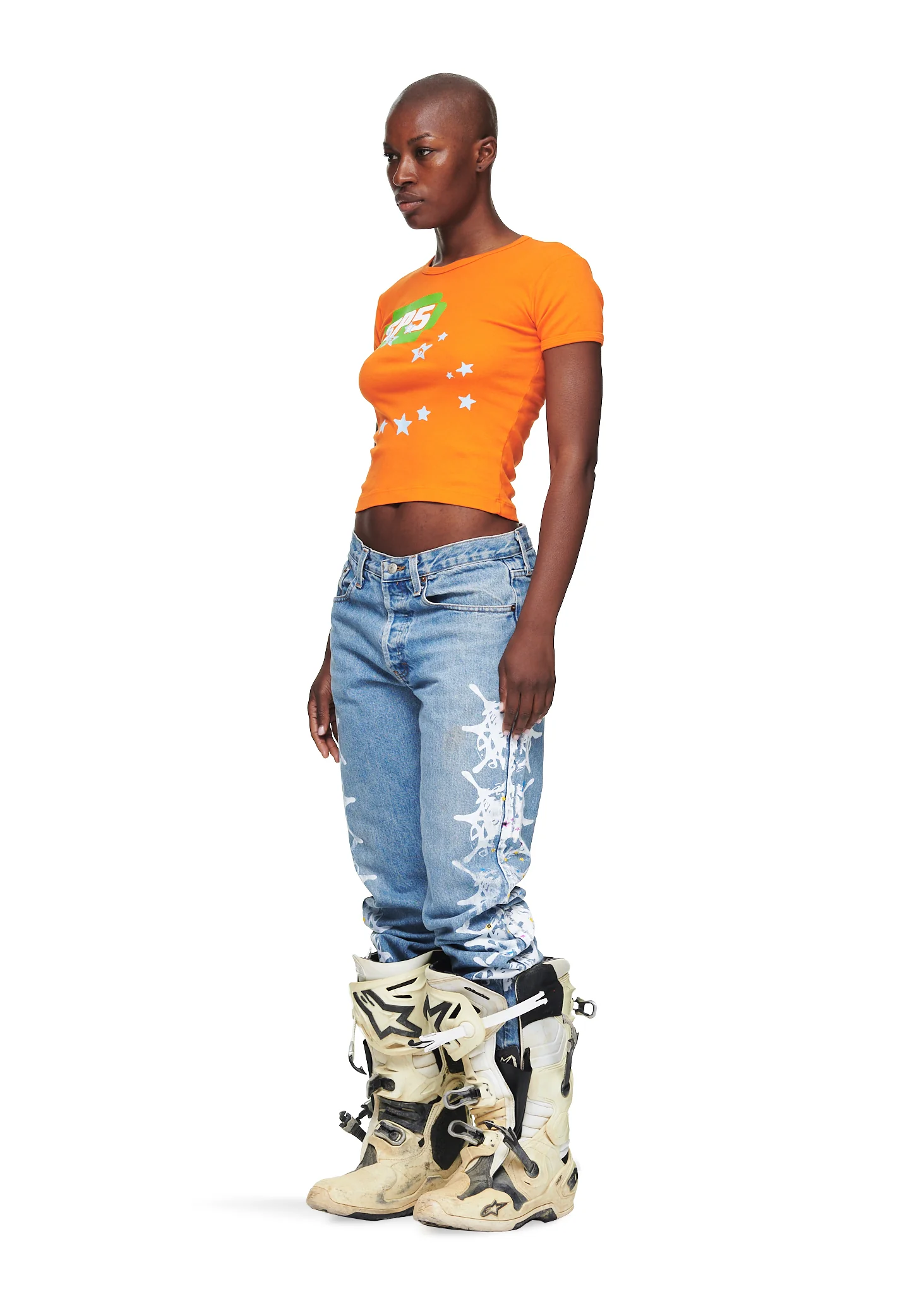 ORANGE SP5 BABY TEE - Image 6