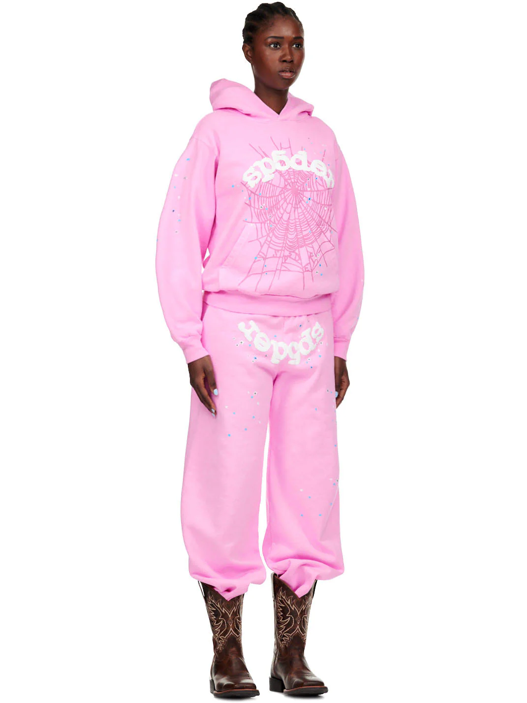 OG WEB PINK SWEATPANT - Image 4