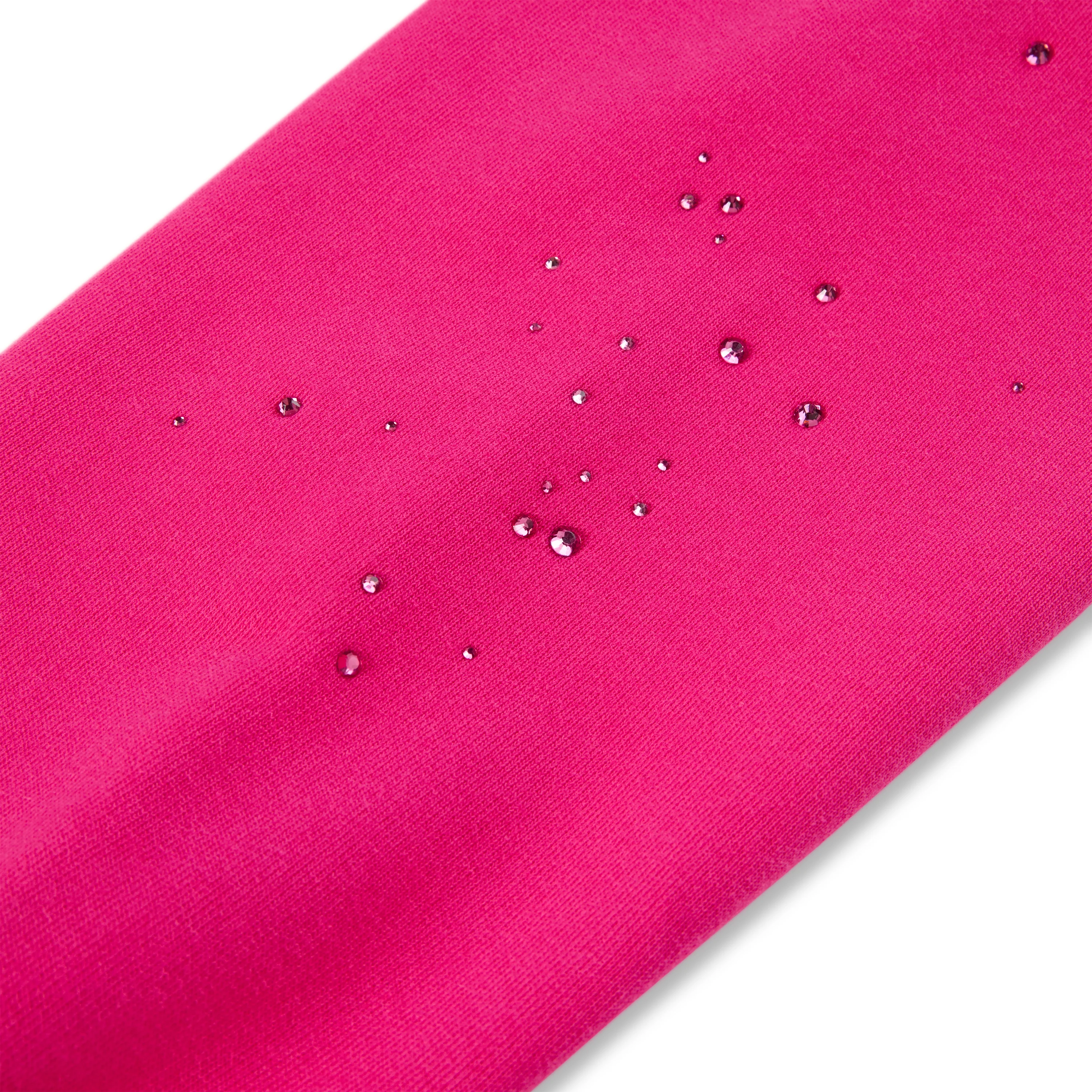 RHINESTONE SILK HOODIE - Image 10