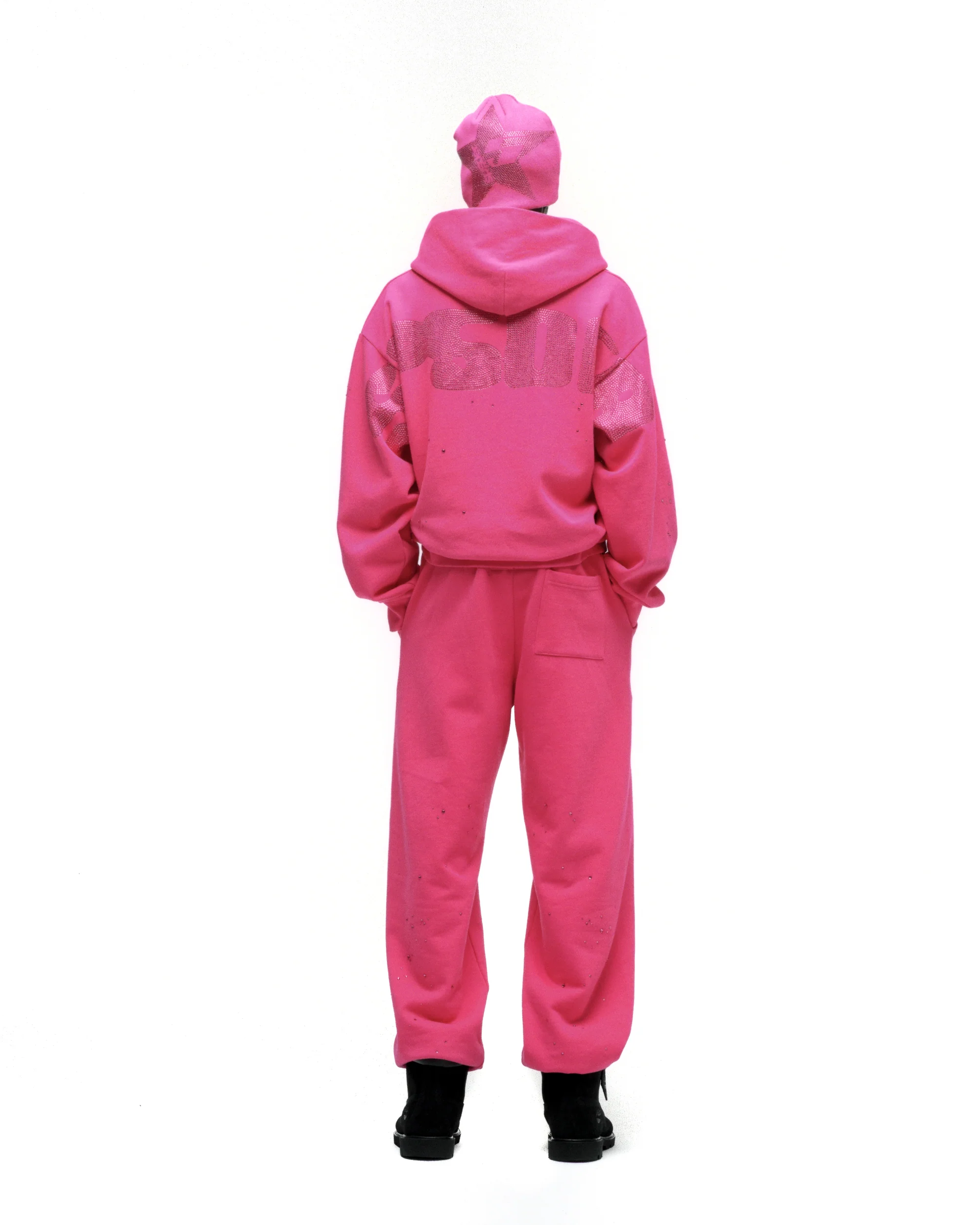 RHINESTONE SILK HOODIE - Image 17