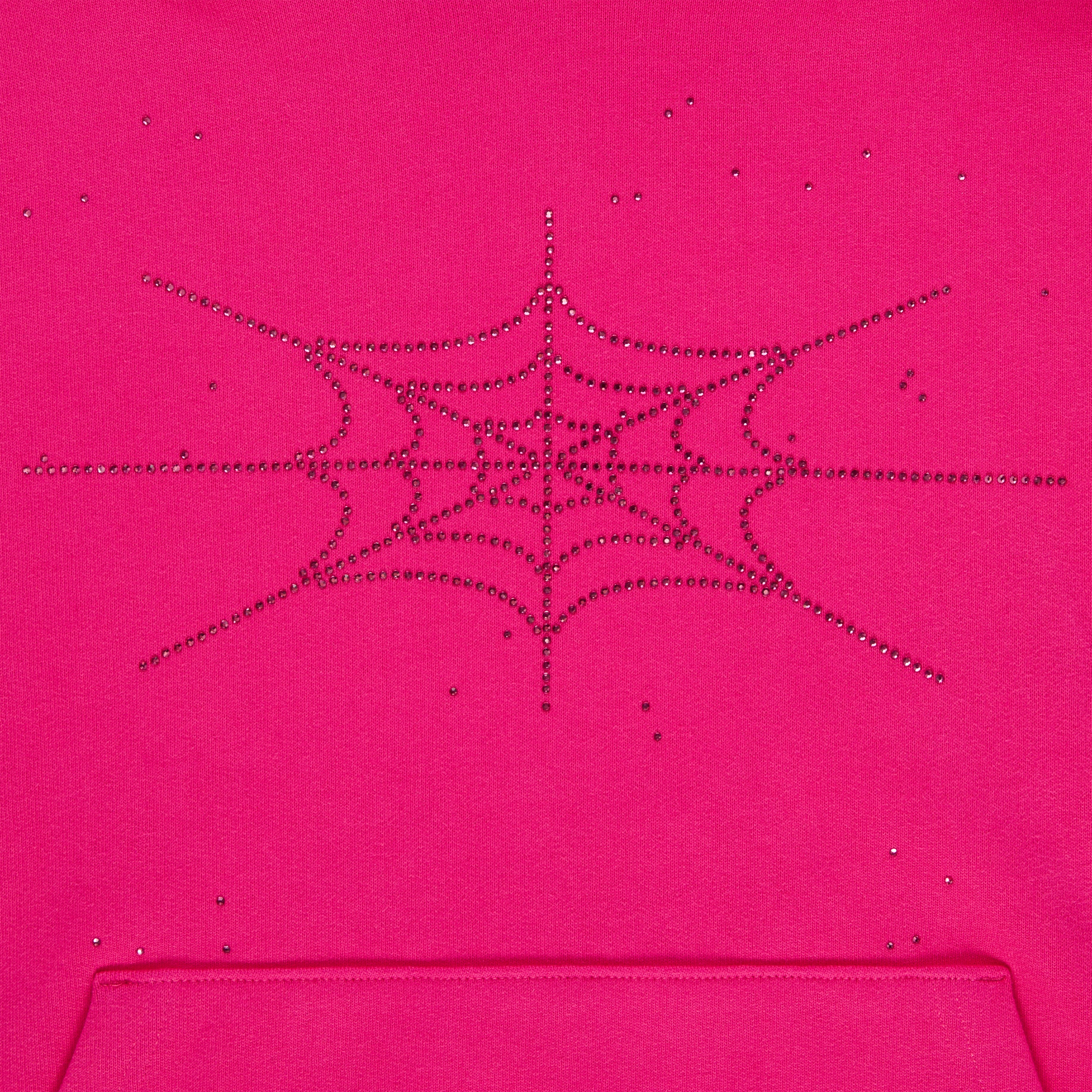RHINESTONE SILK HOODIE - Image 3
