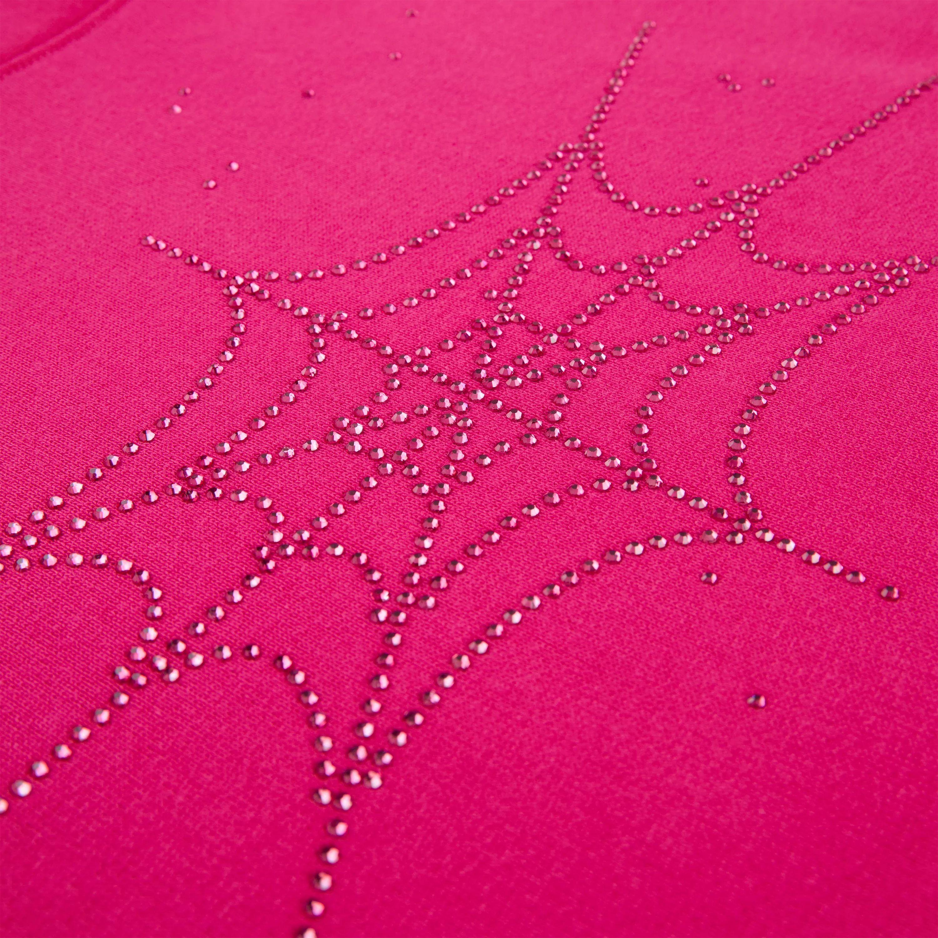 RHINESTONE SILK HOODIE - Image 4